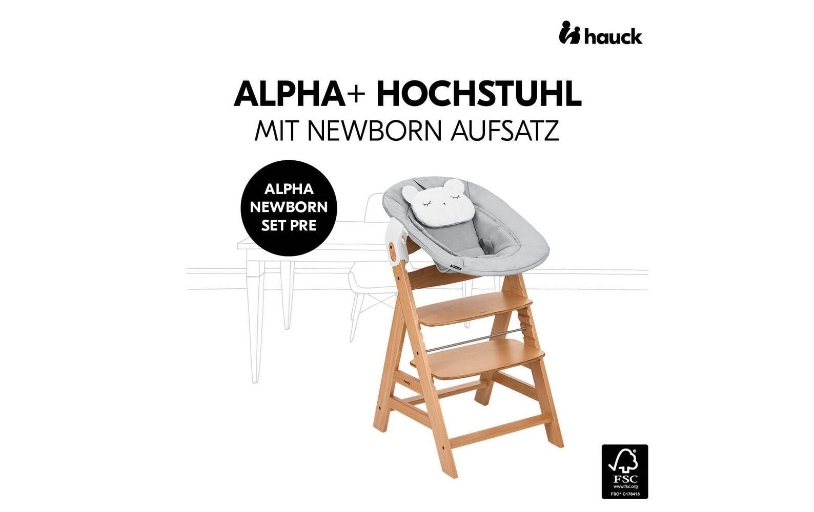 Hauck HAUCK - Treppenhochstuhl Alpha Newborn Set…