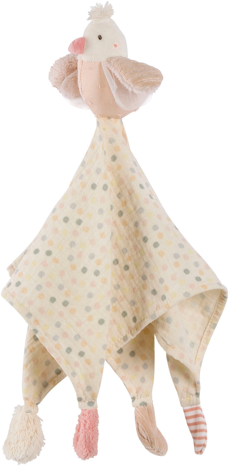 Fehn Schmusetuch "feehnLAND, Musselin Vogel"