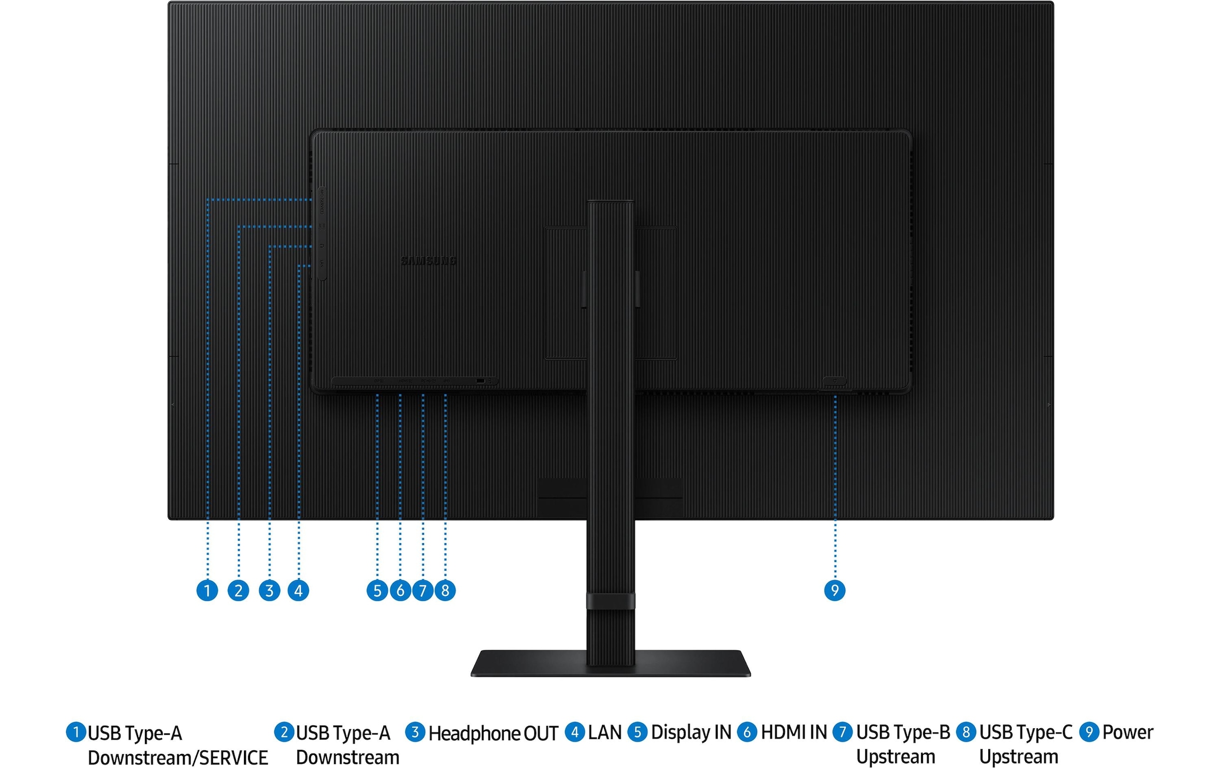 Samsung LCD-Monitor »S80UD 94 cm (37), 4K Ultra HD, LCD«, 93,61 cm/37 Zoll, 3840 x 2160 px, 4K Ultra HD, 5 ms Reaktionszeit, 60 Hz