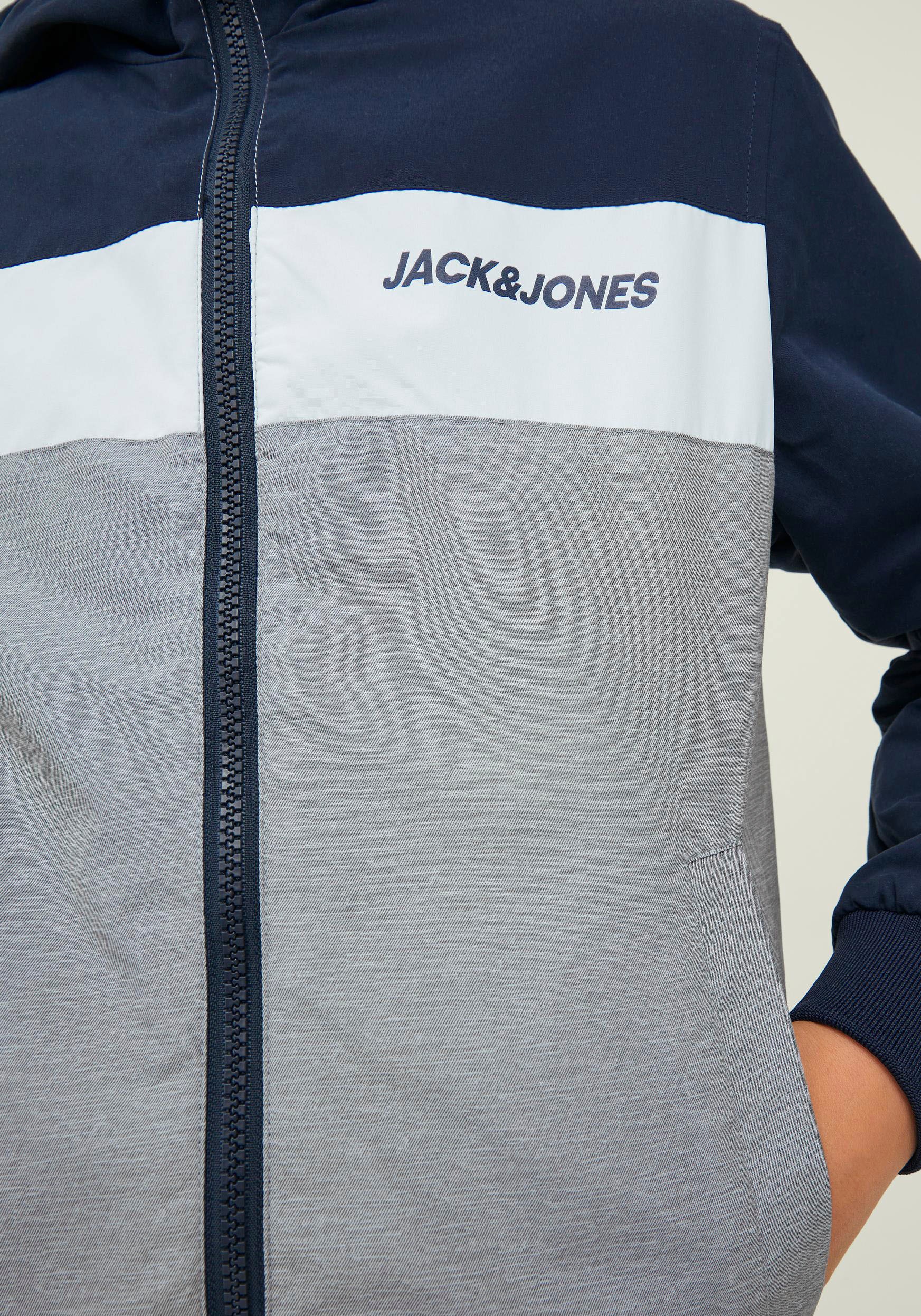 Jack & Jones Junior Outdoorjacke »JJERUSH BLOCKING HOOD«, mit Kapuze