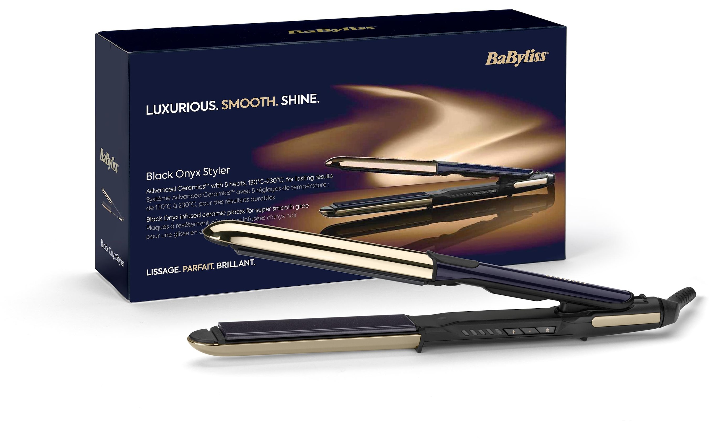 BaByliss Glätteisen »Black Onyx«
