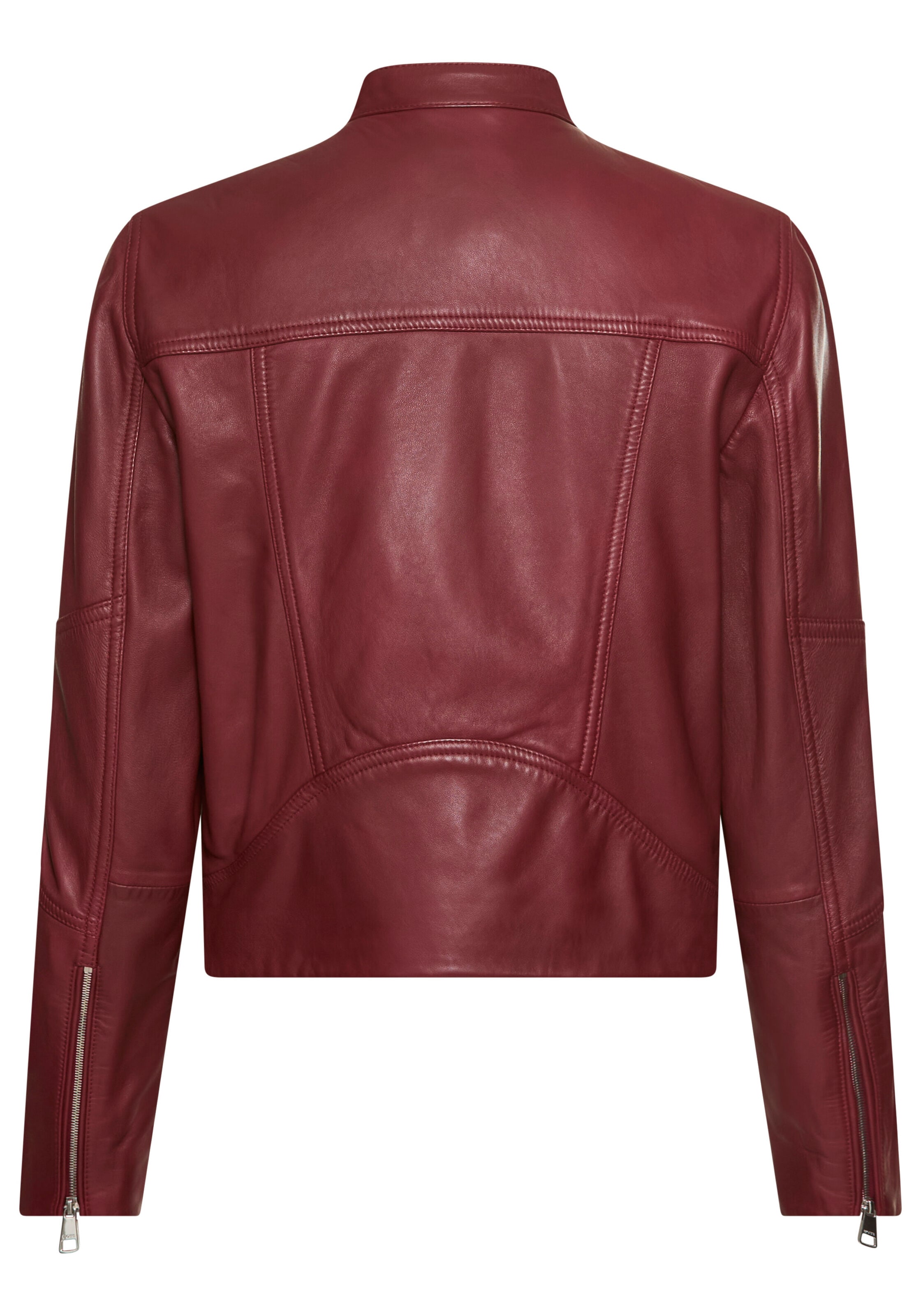 BOSS ORANGE Lederjacke »Saleste Premium Damenmode«, aus fein genarbtem Leder