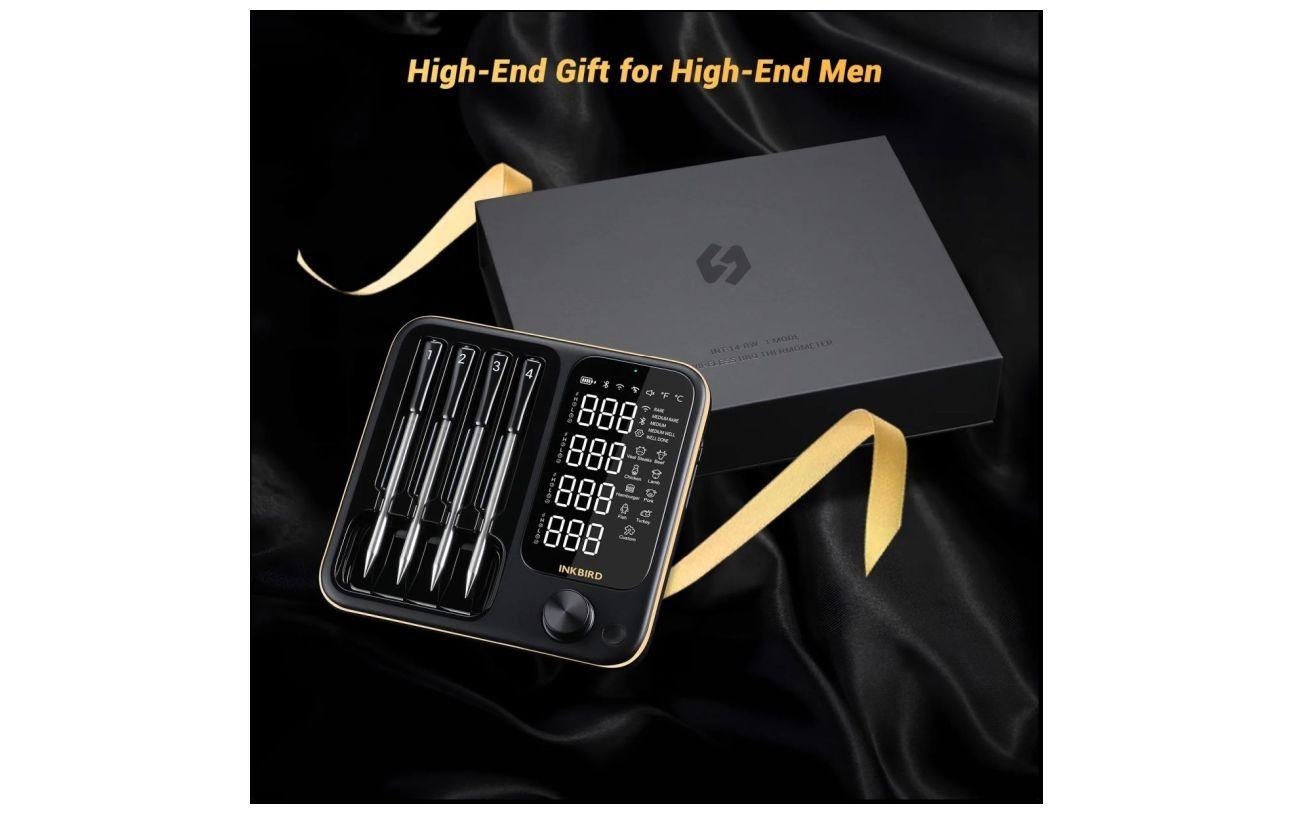 nicht definiert Grillthermometer »Inkbird INT-14-BW 4x drahtlose Sonden«