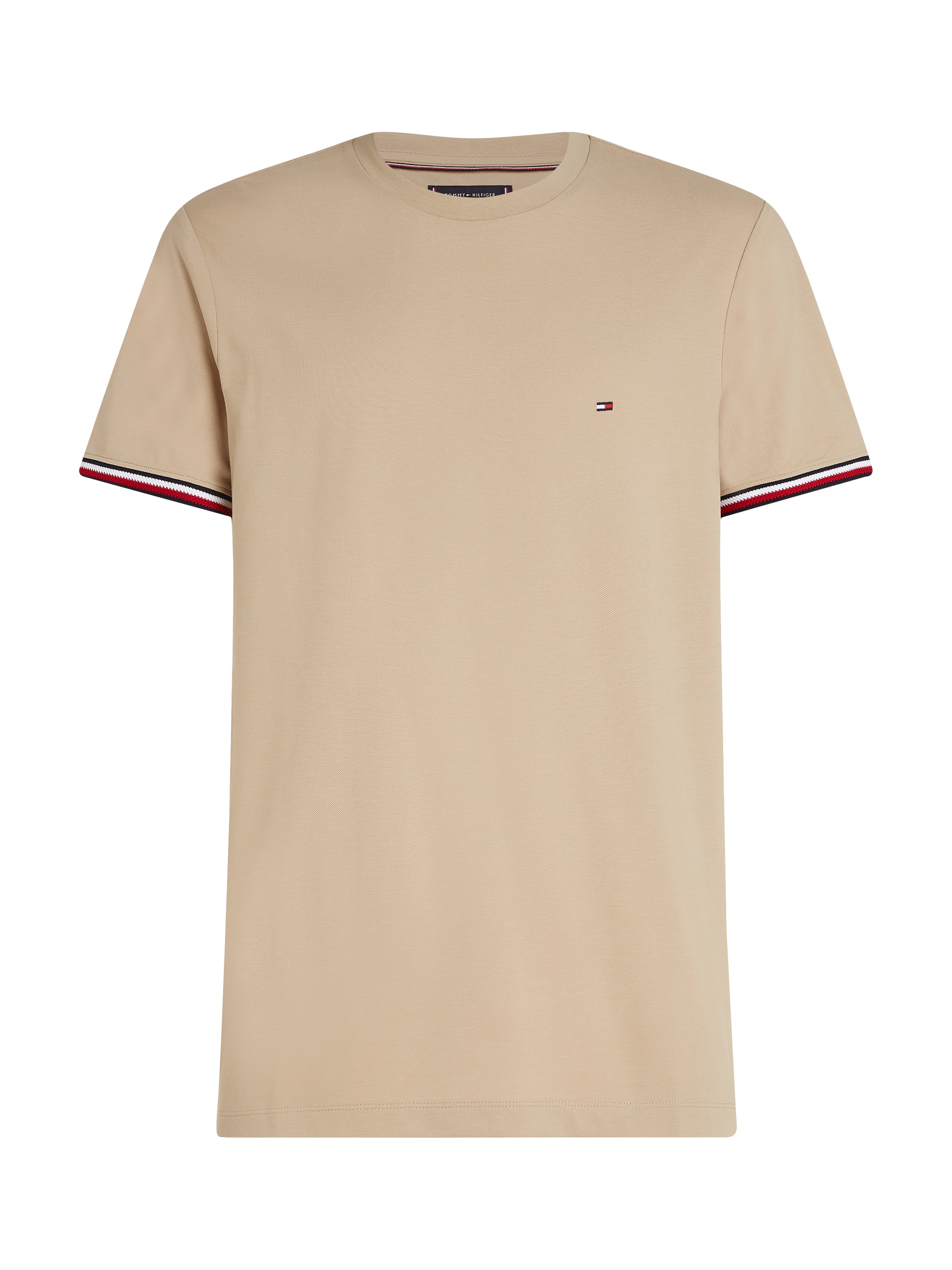 Tommy Hilfiger T-Shirt »GLOBAL STRIPE CUFF TEE«
