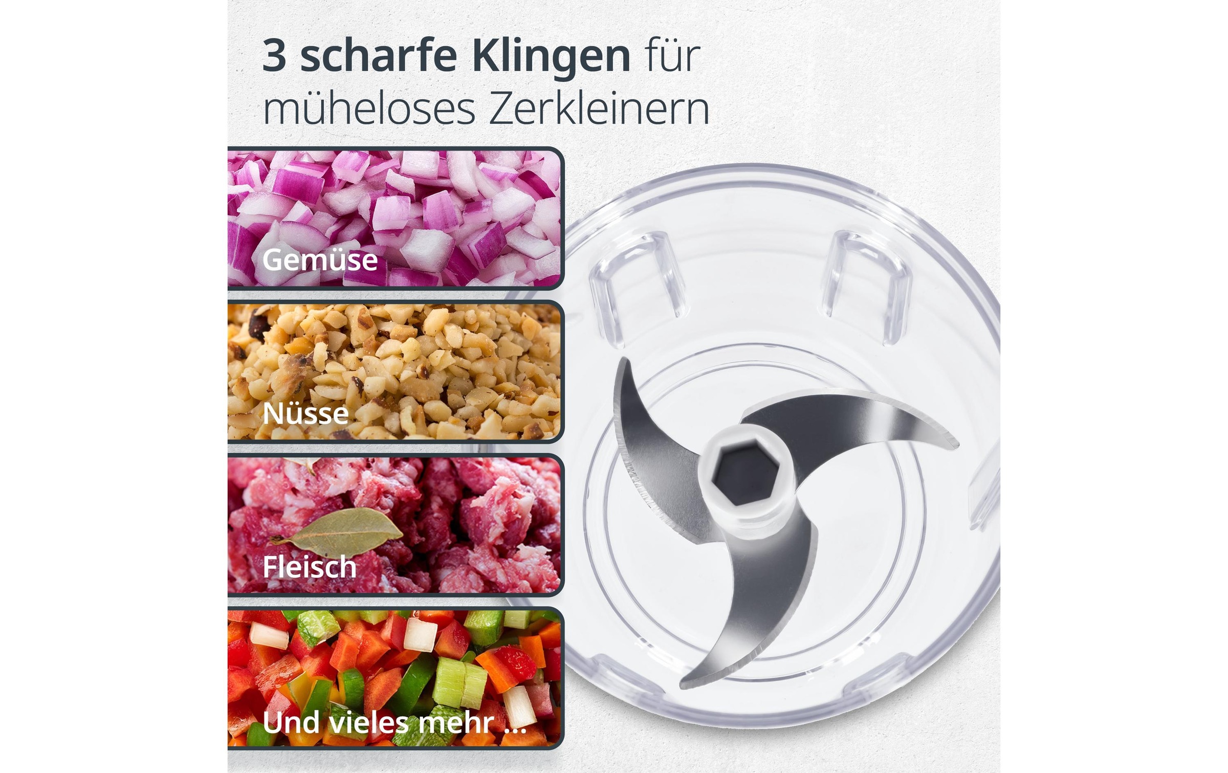 ADE Zerkleinerer »Elektrisch KG2426-1 1500 mAh 0.15 l«