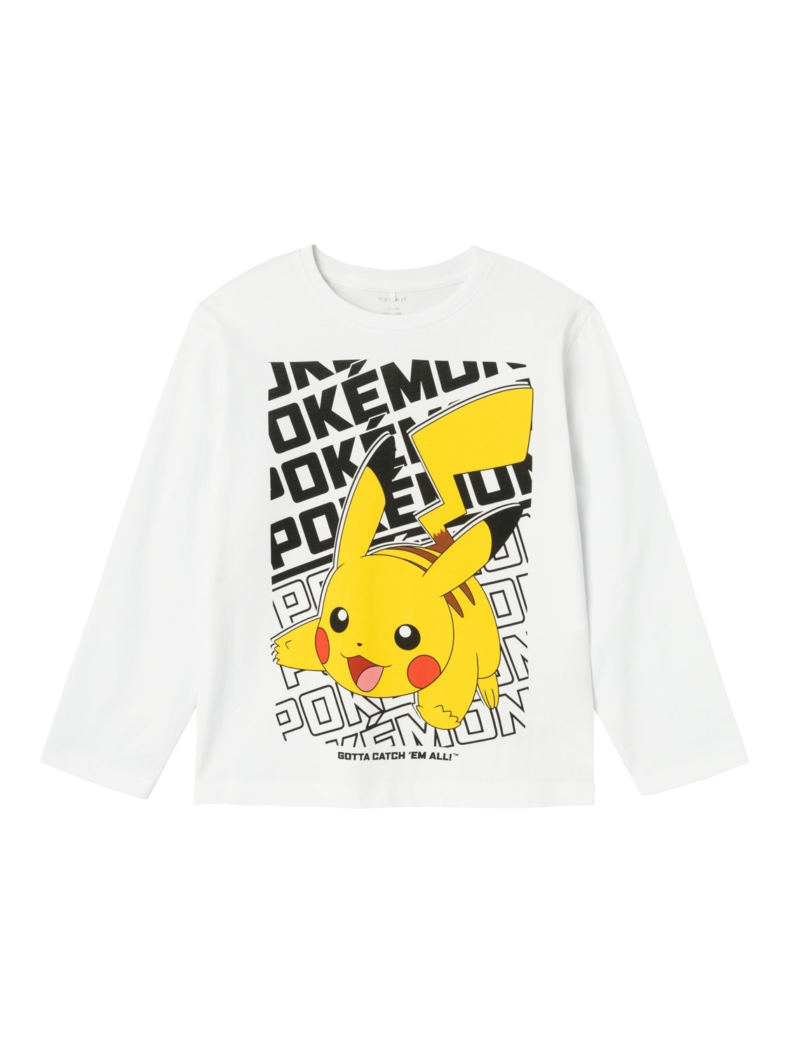 Name It Langarmshirt »NKMAMAS POKEMON LS NREG TOP BOX NOOS SKY«, mit grossem Pokémon-Frontmotiv