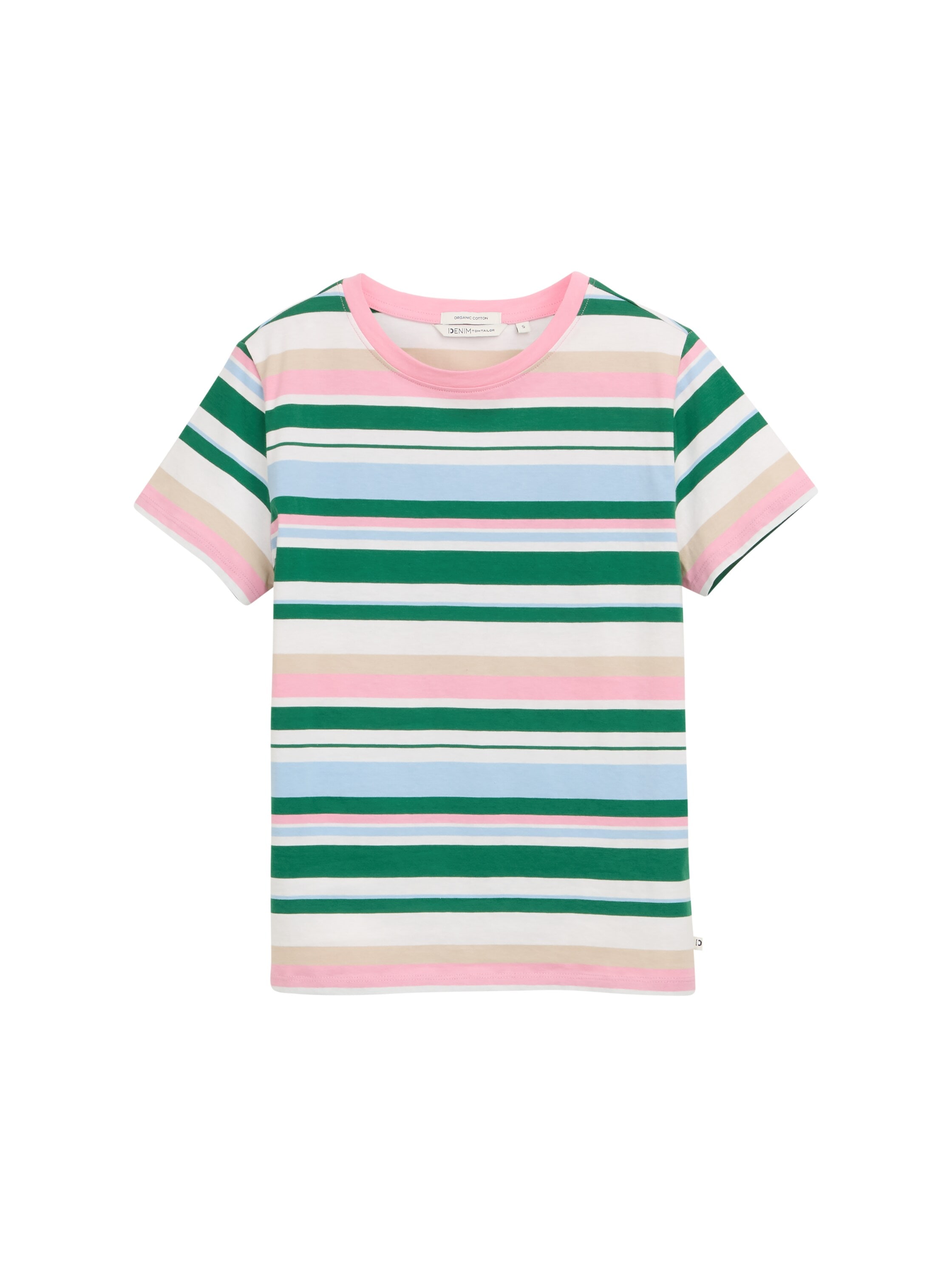 TOM TAILOR Denim T-Shirt, geringelt