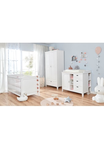 Ticaa Babyzimmer-Komplettset »Morgenroth«, (Set, 4 St.), Bett + Wickelkommode +... kaufen