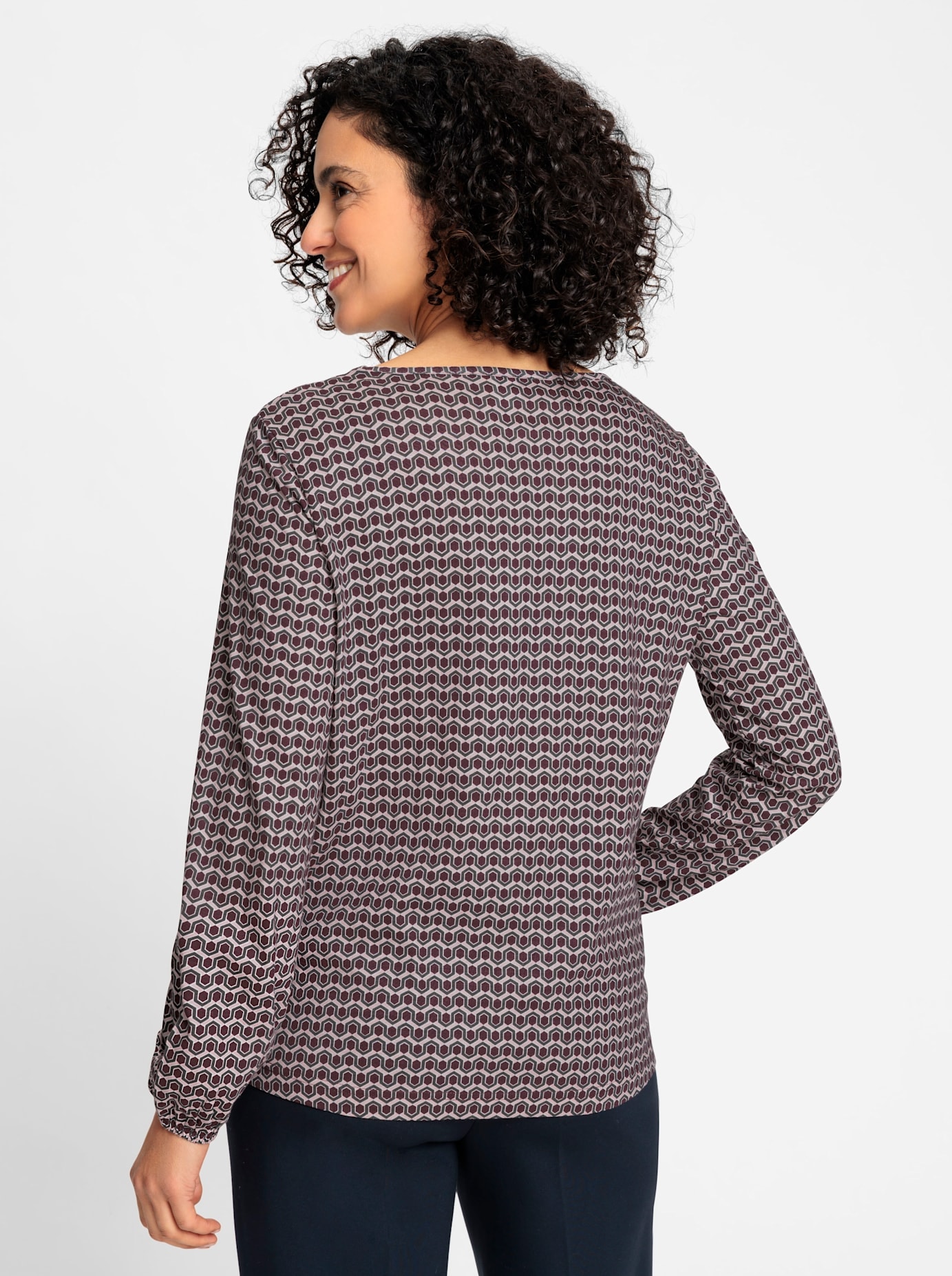 Inspirationen Rundhalsshirt »Druck-Shirt«, (1 tlg.)