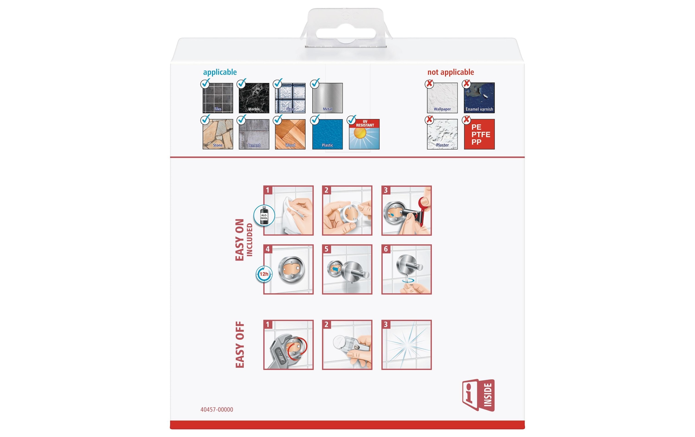 tesa Handtuchhalter »Esteetic«