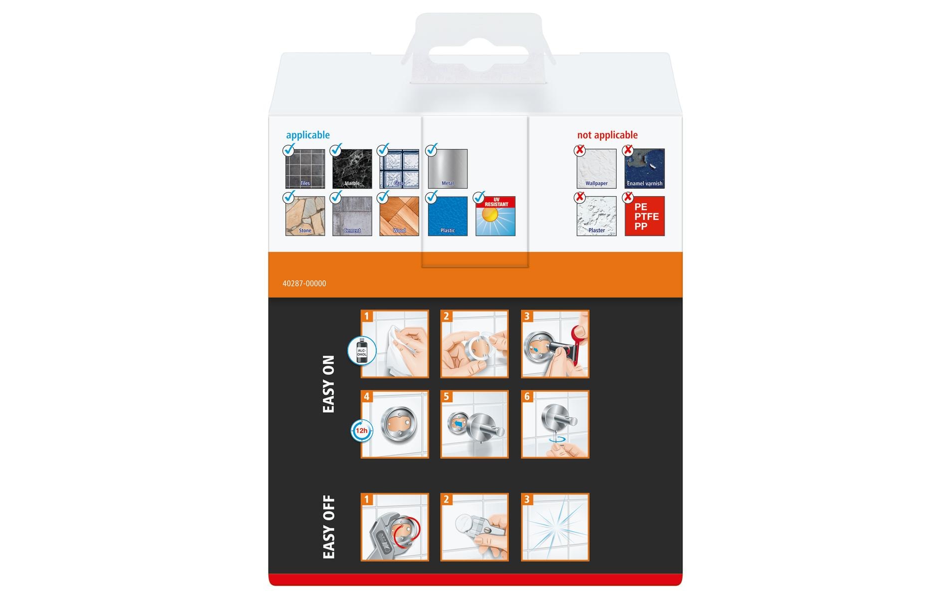 tesa Toilettenpapierhalter »Luup«