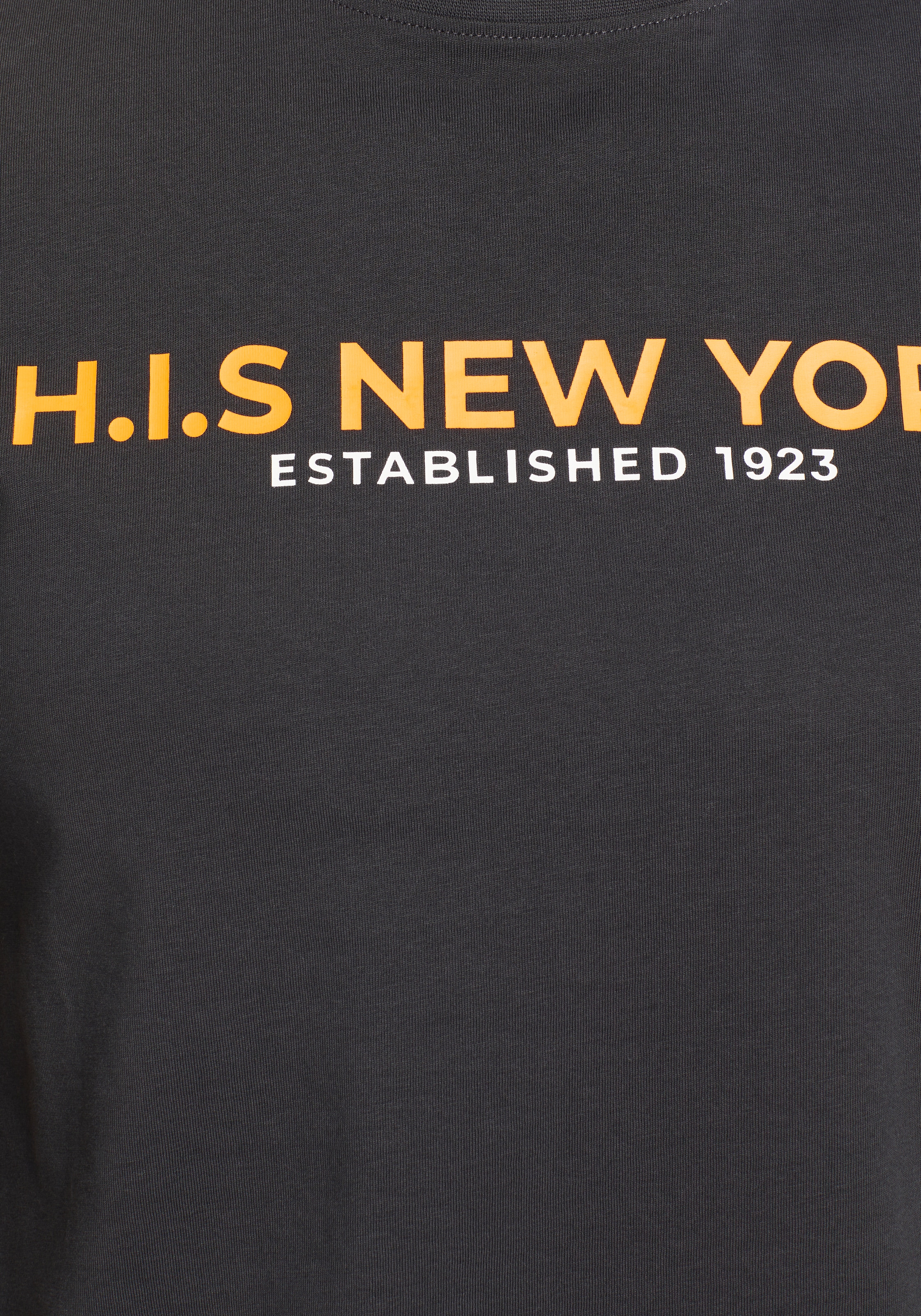 H.I.S T-Shirt, Mit grossem Frontprint