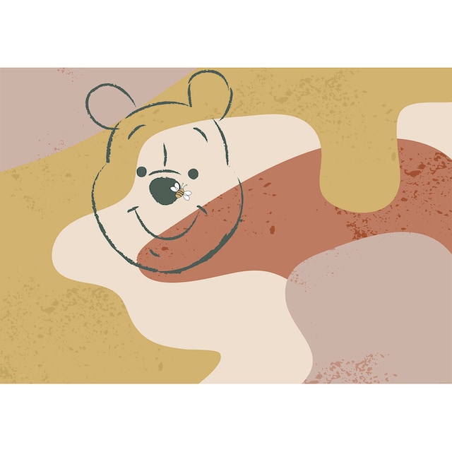 ✵ Komar Fototapete »Winnie Pooh Bee«, bedruckt-Comic-Retro-mehrfarbig,  400x280 cm (Breite x Höhe) günstig entdecken | Jelmoli-Versand
