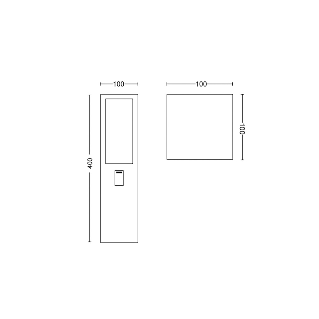 Philips Hue Aussen-Stehlampe »I«