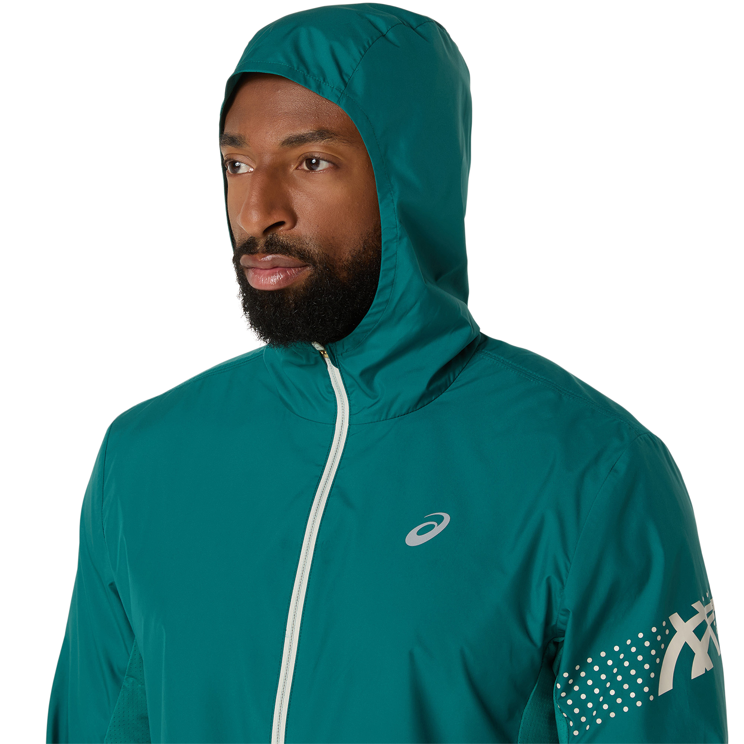 Asics Laufjacke »ASICS ICON JACKET«, mit Kapuze