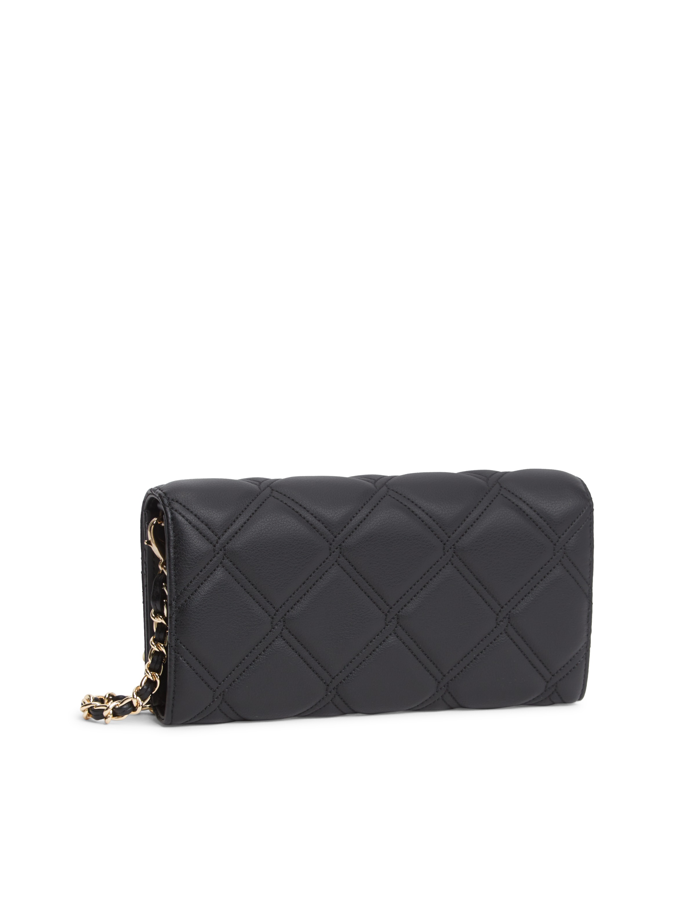 Tommy Hilfiger Handtasche Th Feminine Wallet On Chain AW0AW18795 Schwarz