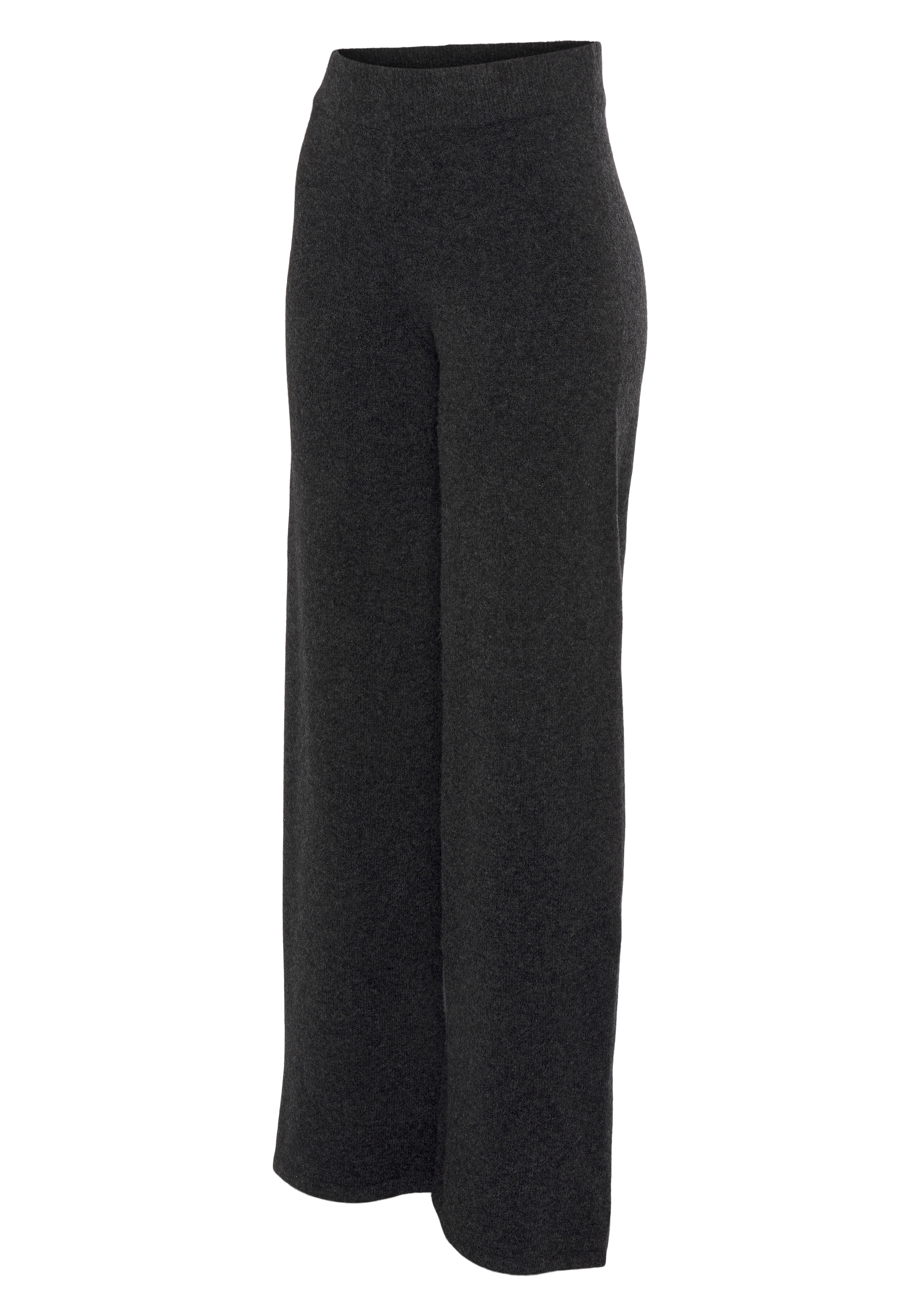 LASCANA Strickhose, mit Rippbündchen, Loungewear