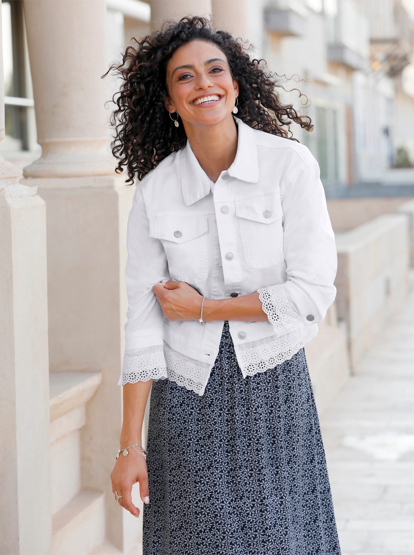 Inspirationen Jeansjacke ohne Kapuze