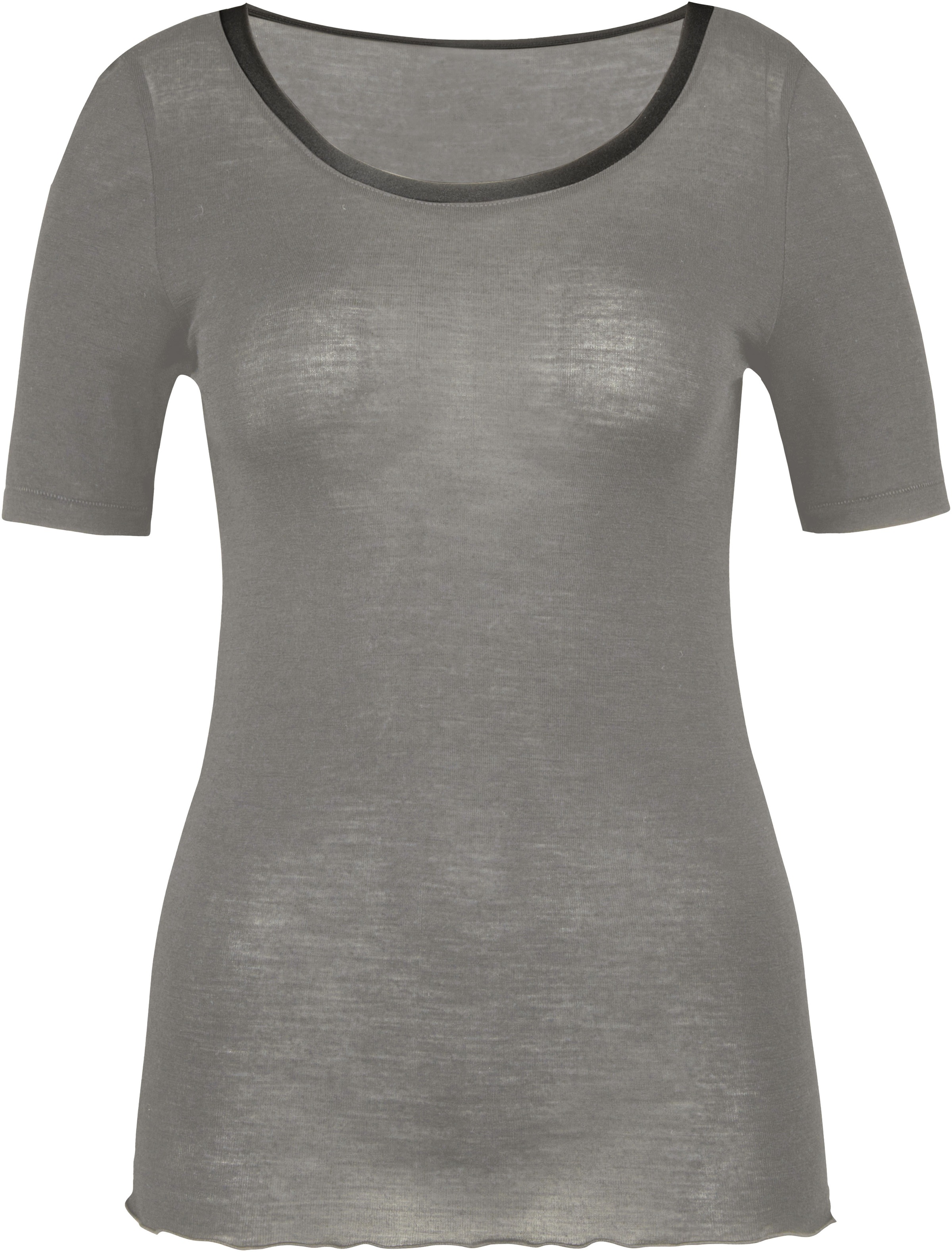 CALIDA Kurzarmshirt »True Confidence«, mit Satinbandeinfassung am Rundhalsausschnitt