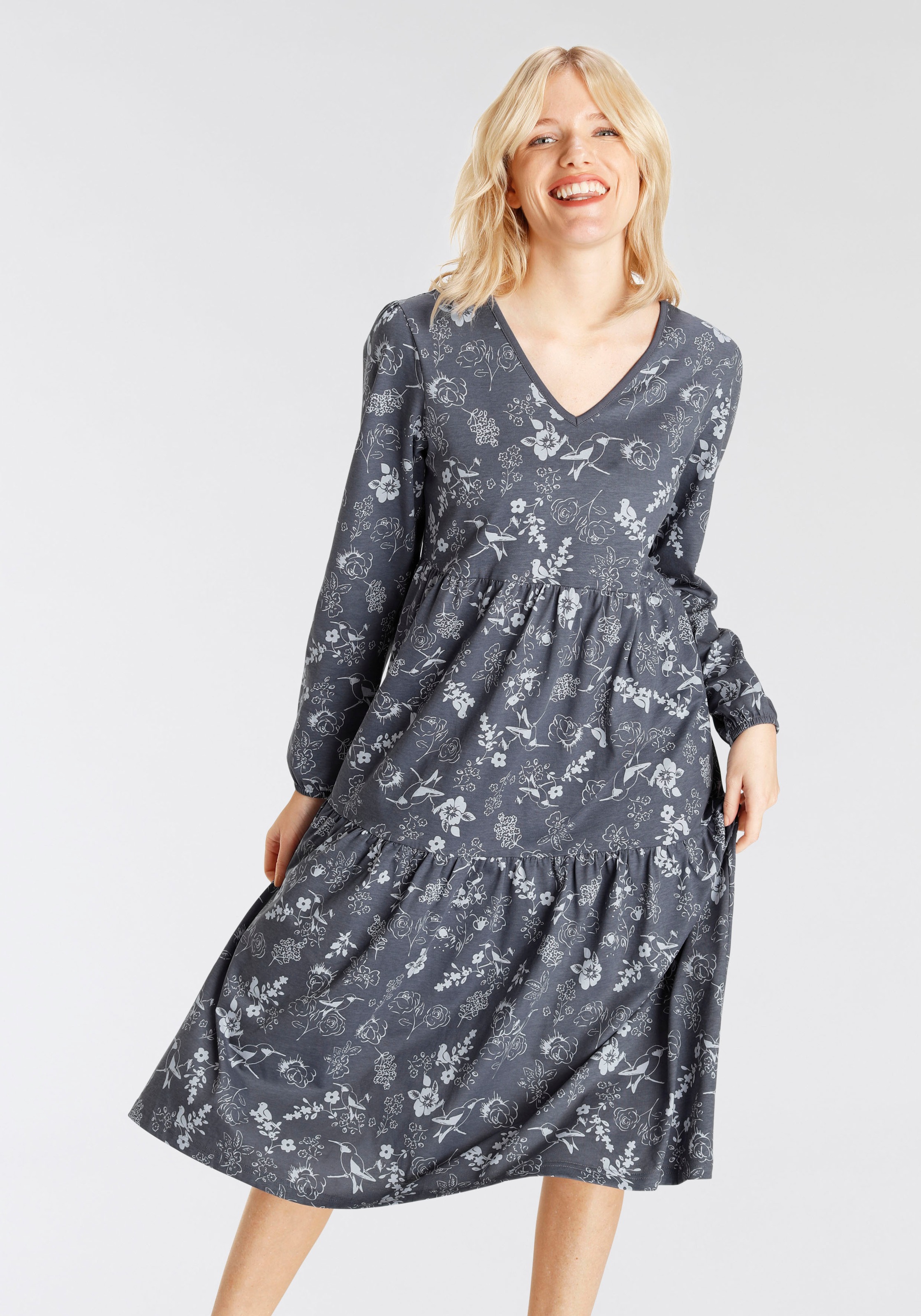 Boysen's Volantkleid, reine Baumwolle  NEUE  KOLLEKTION kaufen