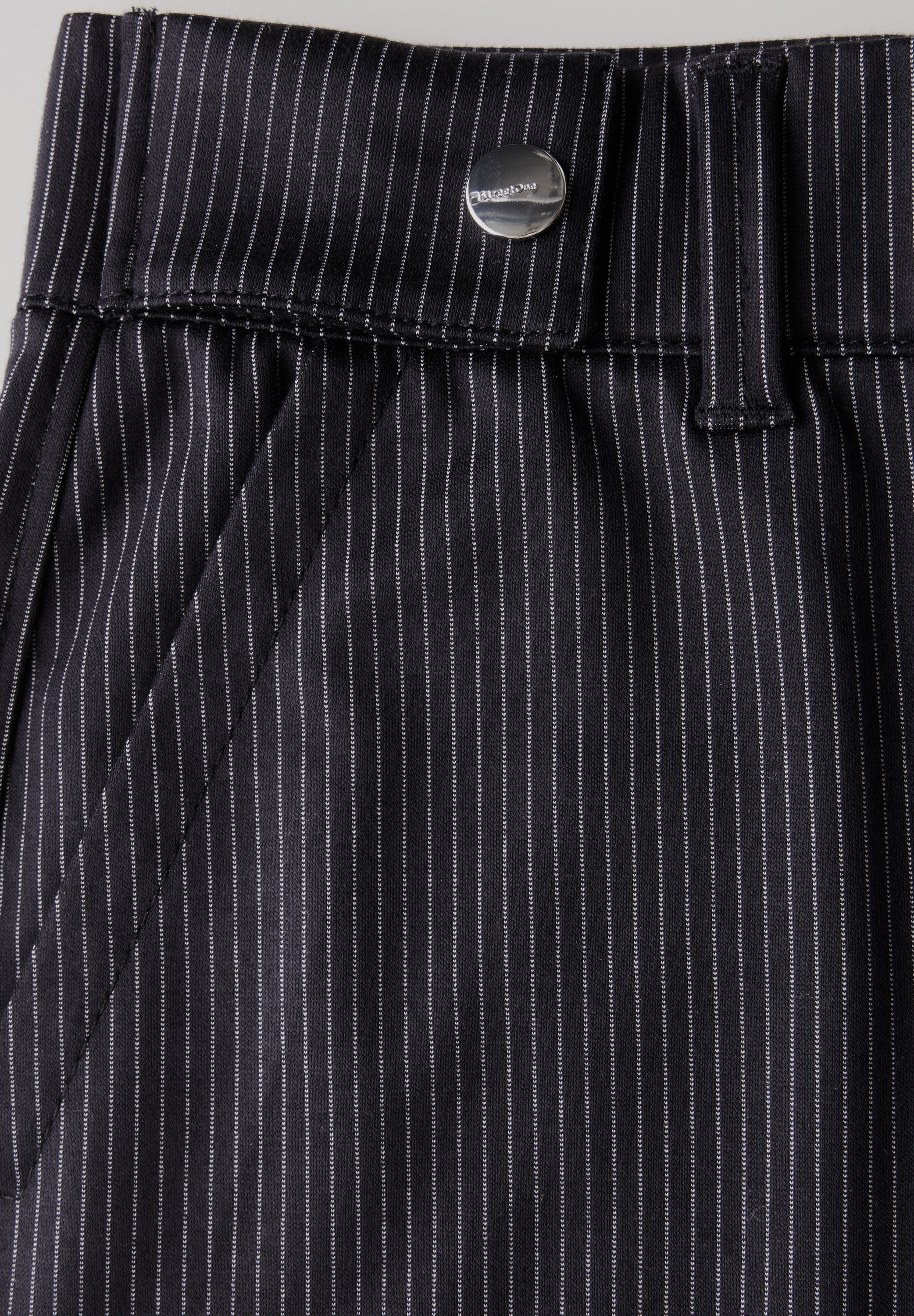 STREET ONE Stoffhose, Sommerhose mit Streifenmuster