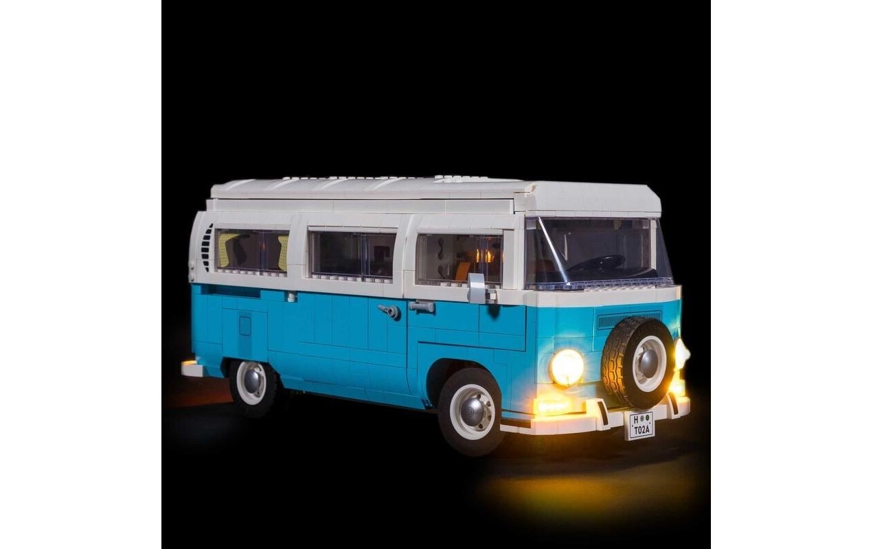 Konstruktionsspielsteine »LED-Licht-Set für LEGO® Volkswagen T2 Campingbus 10279«, (30 St.)