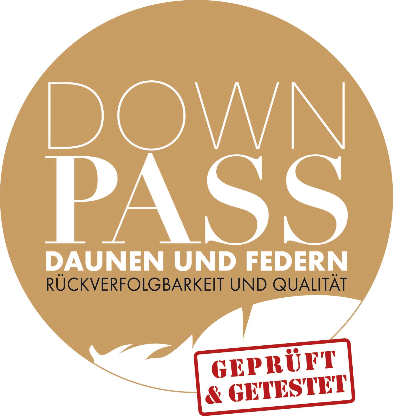 Haeussling Daunenbettdecke »GRÖNLAND Made in Green«, leicht, Füllung neue, weisse 90% Daunen/10% Federn, Kl. 1, Bezug 100% Baumwolle, (1 St.), nachhaltiges, hochwertiges Daunenprodukt" Made in Green" zertifiziert