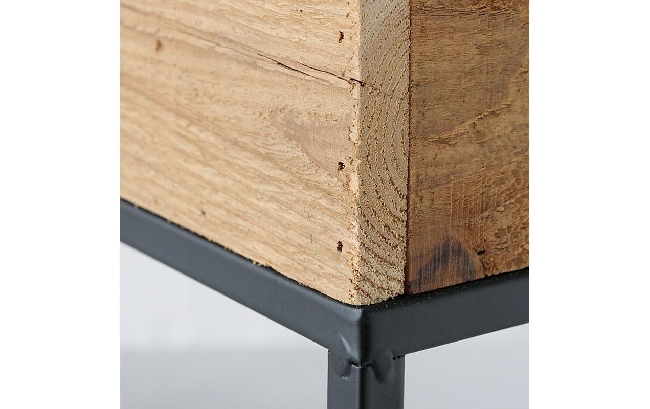BOLTZE Blumentopf »Peyo Eisen/Holz«