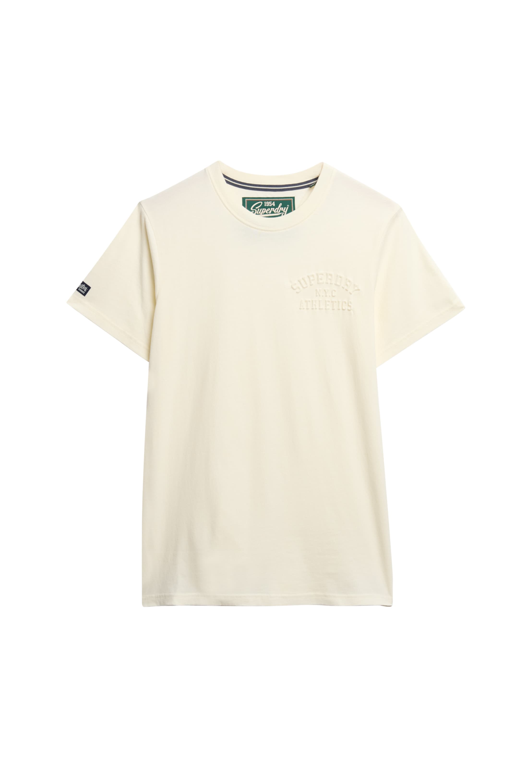 Superdry Rundhalsshirt »ATHLETIC EMBOSS RELAXED TEE«