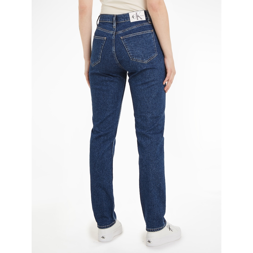 Calvin Klein Jeans Straight-Jeans »AUTHENTIC SLIM STRAIGHT«, im 5-Pocket-Style