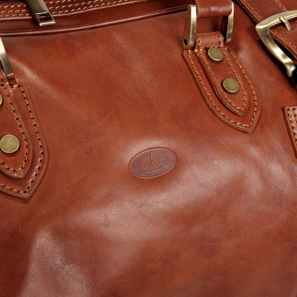 Piké Reisetasche, echt Leder