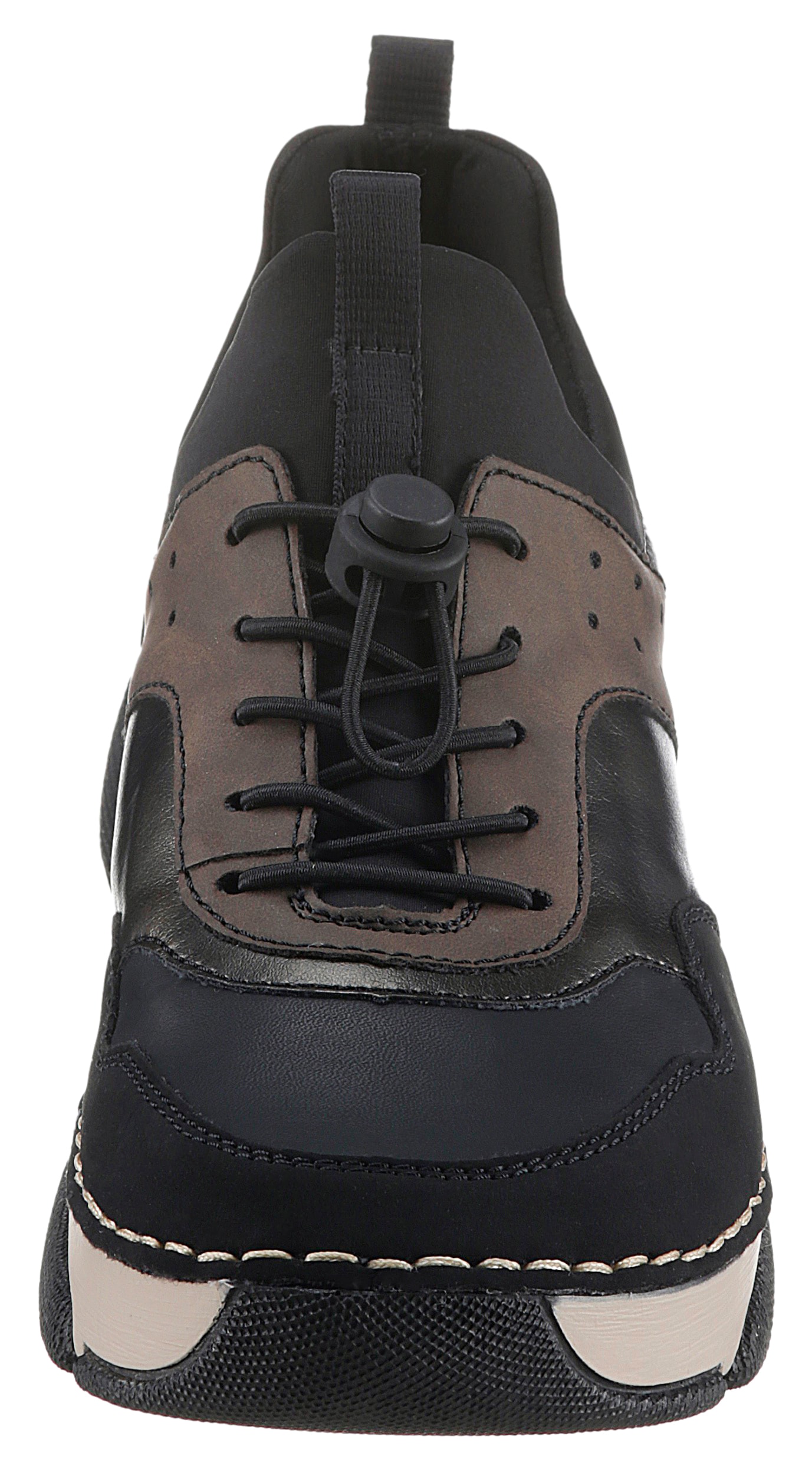 Rieker Slip-On Sneaker, Schlupfschuh, Freizeitschuh, Halbschuh mit Schnellverschluus