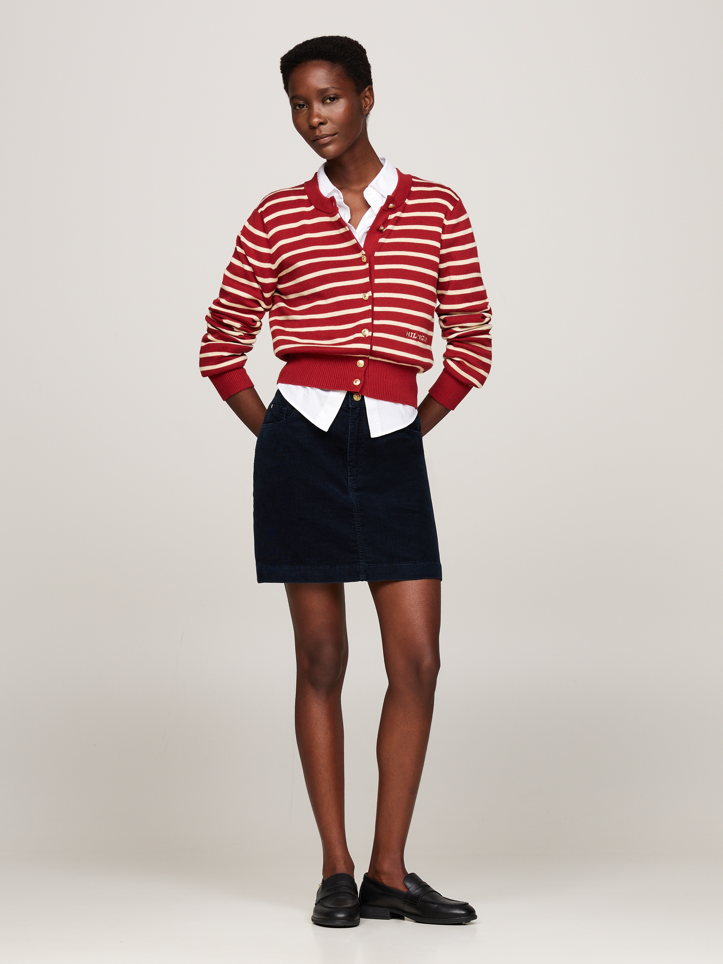 Tommy Hilfiger Minirock, im 5-Pocket-Style
