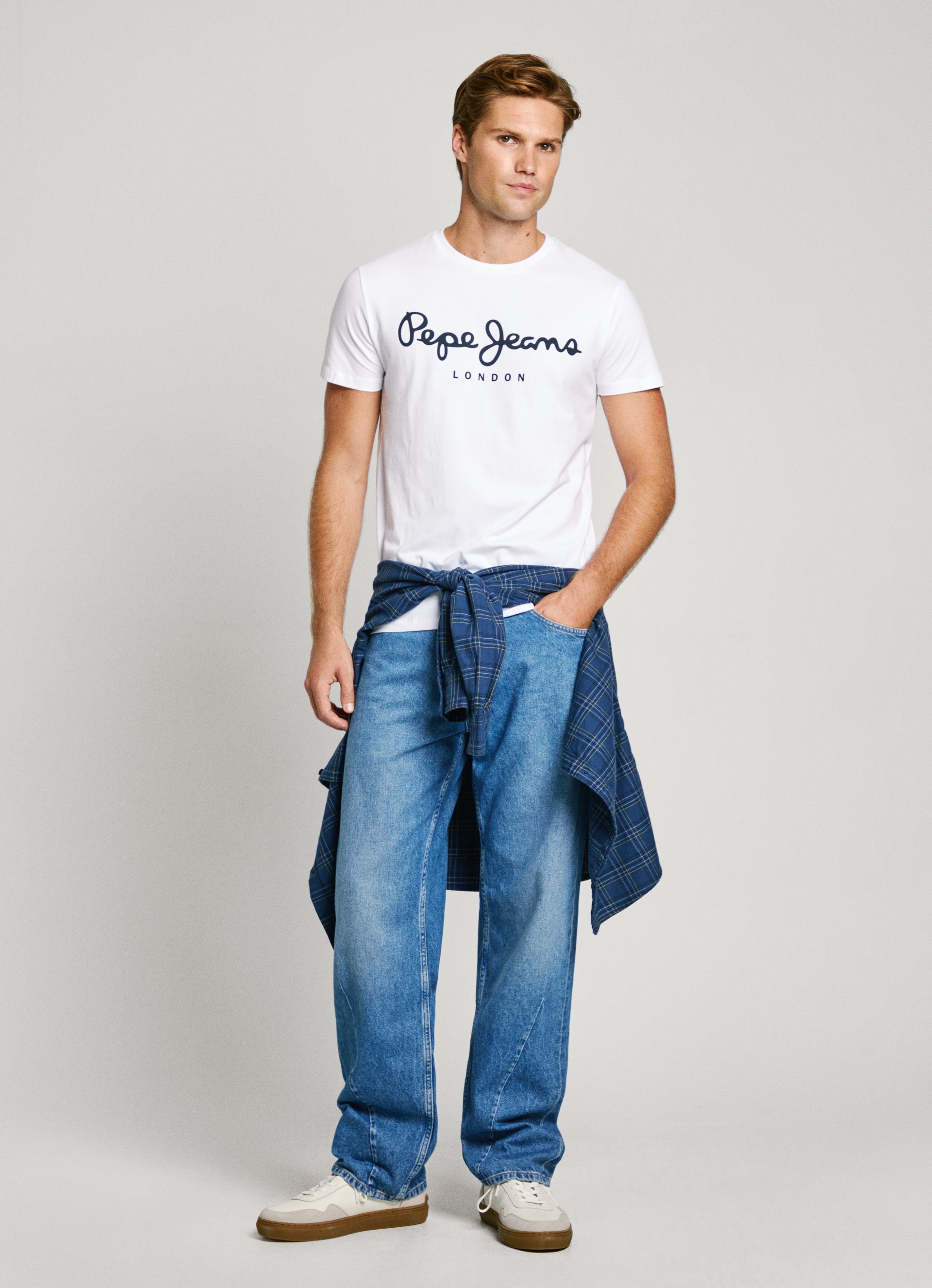 Pepe Jeans T-Shirt, mit Markenprint vorne