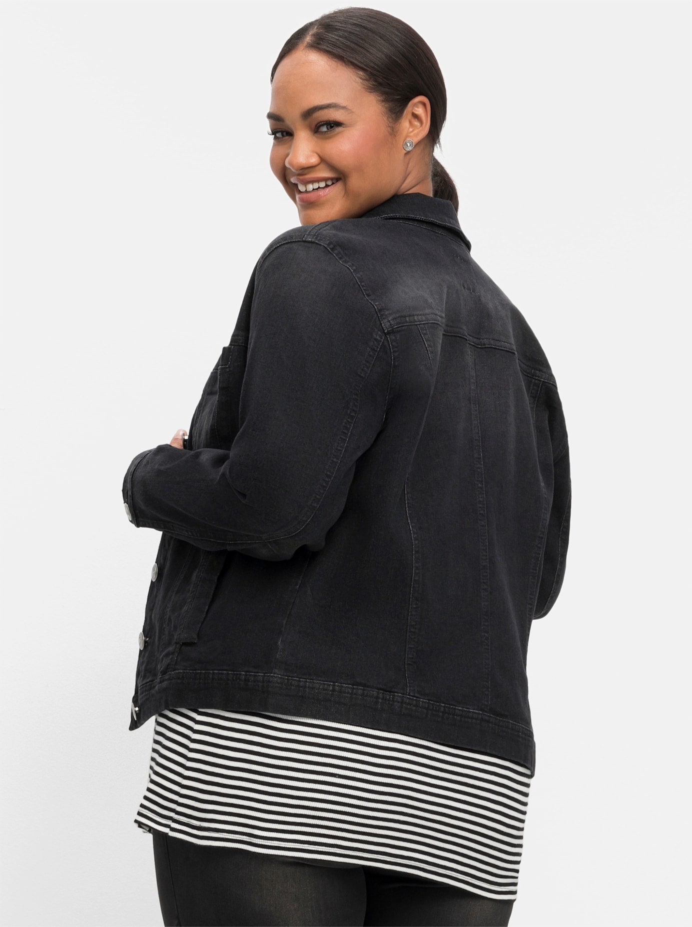 Sheego Jeansjacke