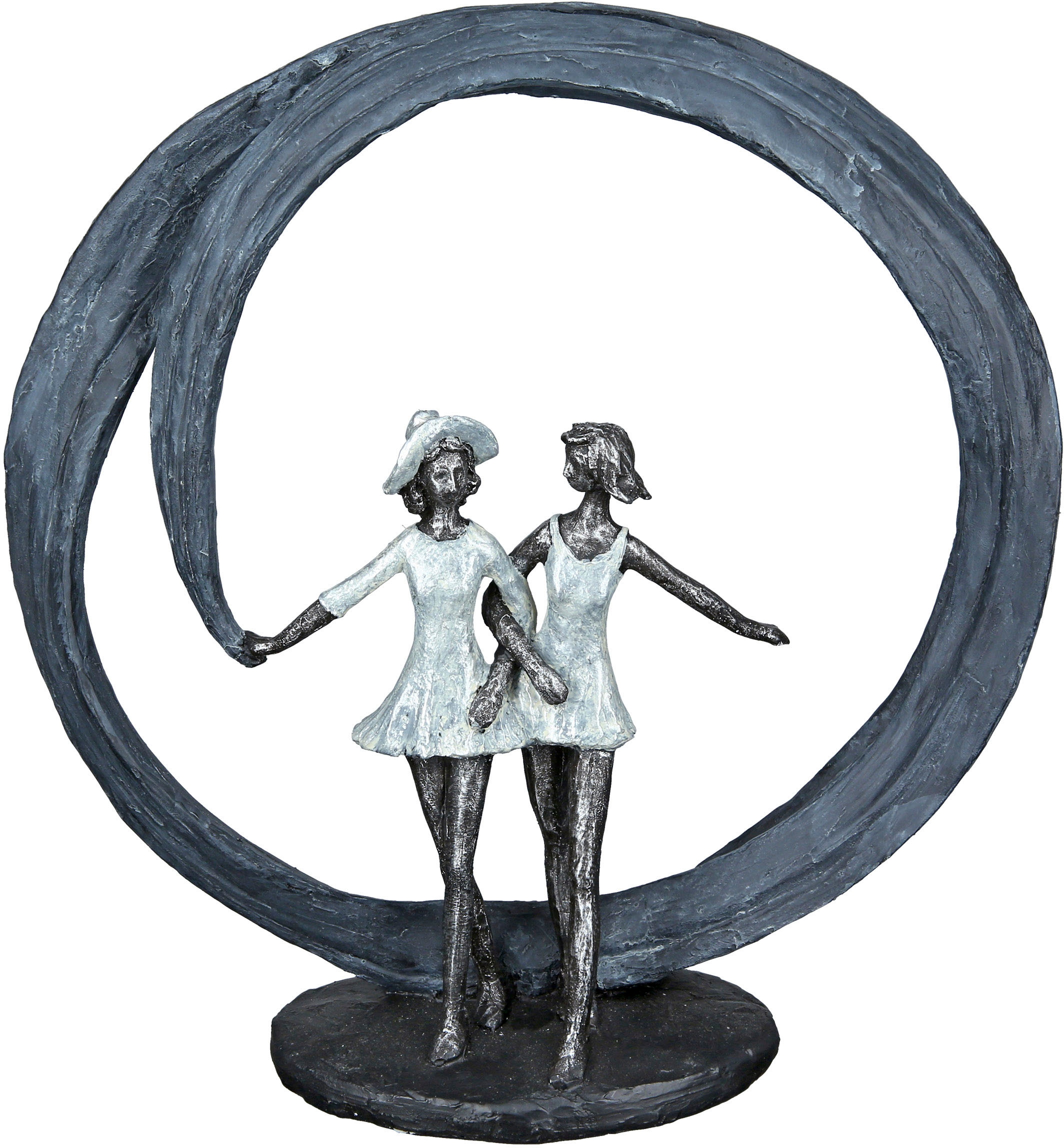 Casablanca by »Skulptur Gilde Jelmoli-Versand More friends, online Dekofigur bestellen grau/silber«, | than grau