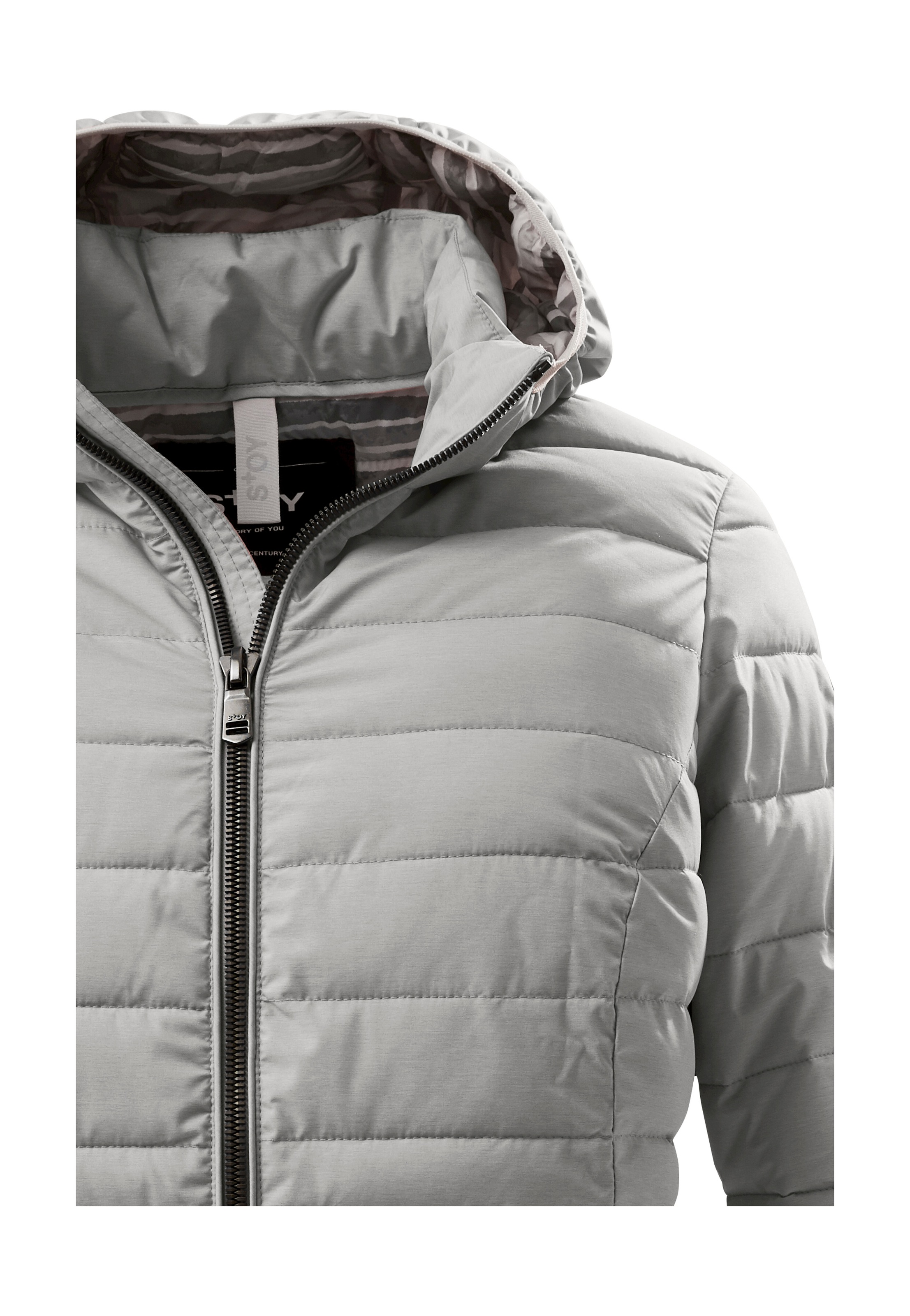 STOY Steppjacke »STS 17 WMN QLTD JCKT«, atmungsaktive Steppjacke mit abnehm. Kapuze in grossen Grössen