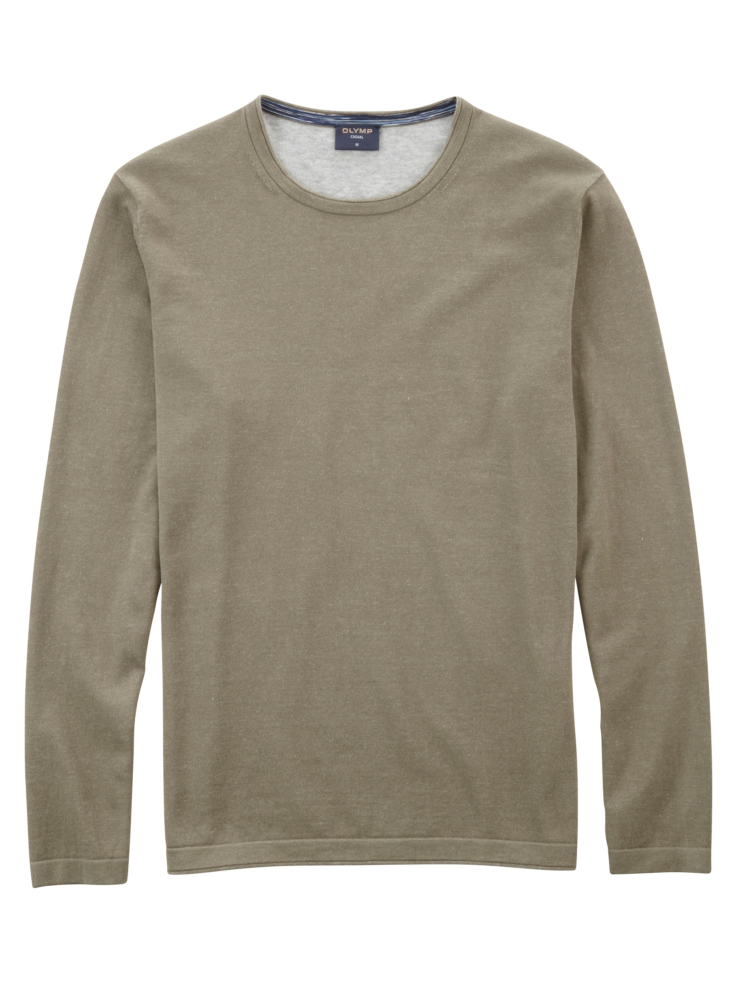OLYMP Rundhalspullover »OLYMP Strick Casual« Crew Neck