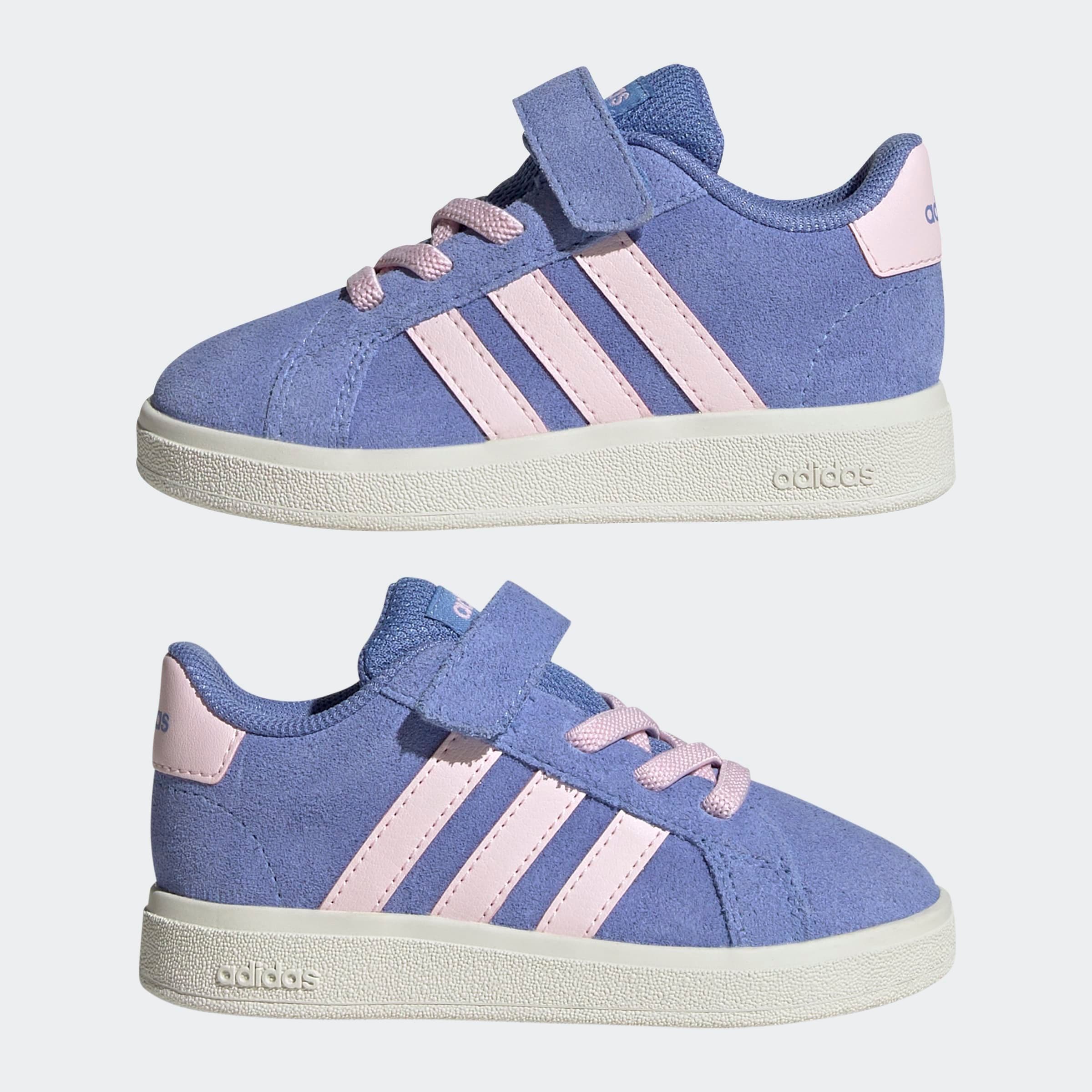 adidas Sportswear Klettschuh »GRAND COURT 2.0 KIDS«, Design auf den Spuren des adidas Campus 00