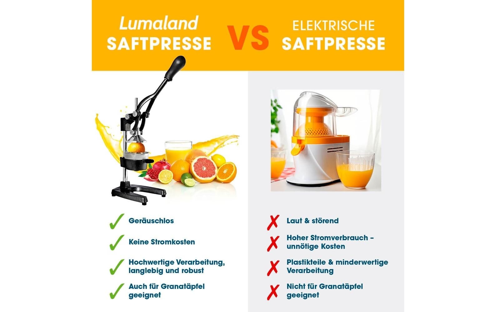 Lumaland Zitruspresse »Manuell«