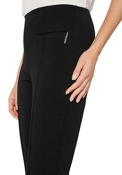 select! By Hermann Lange Stretch-Hose »Lea«, mit Bügelfalte