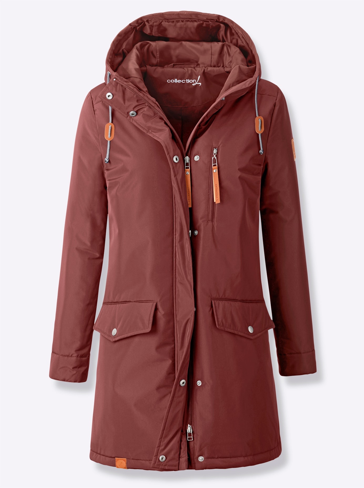 Casual Looks Regenjacke mit Kapuze