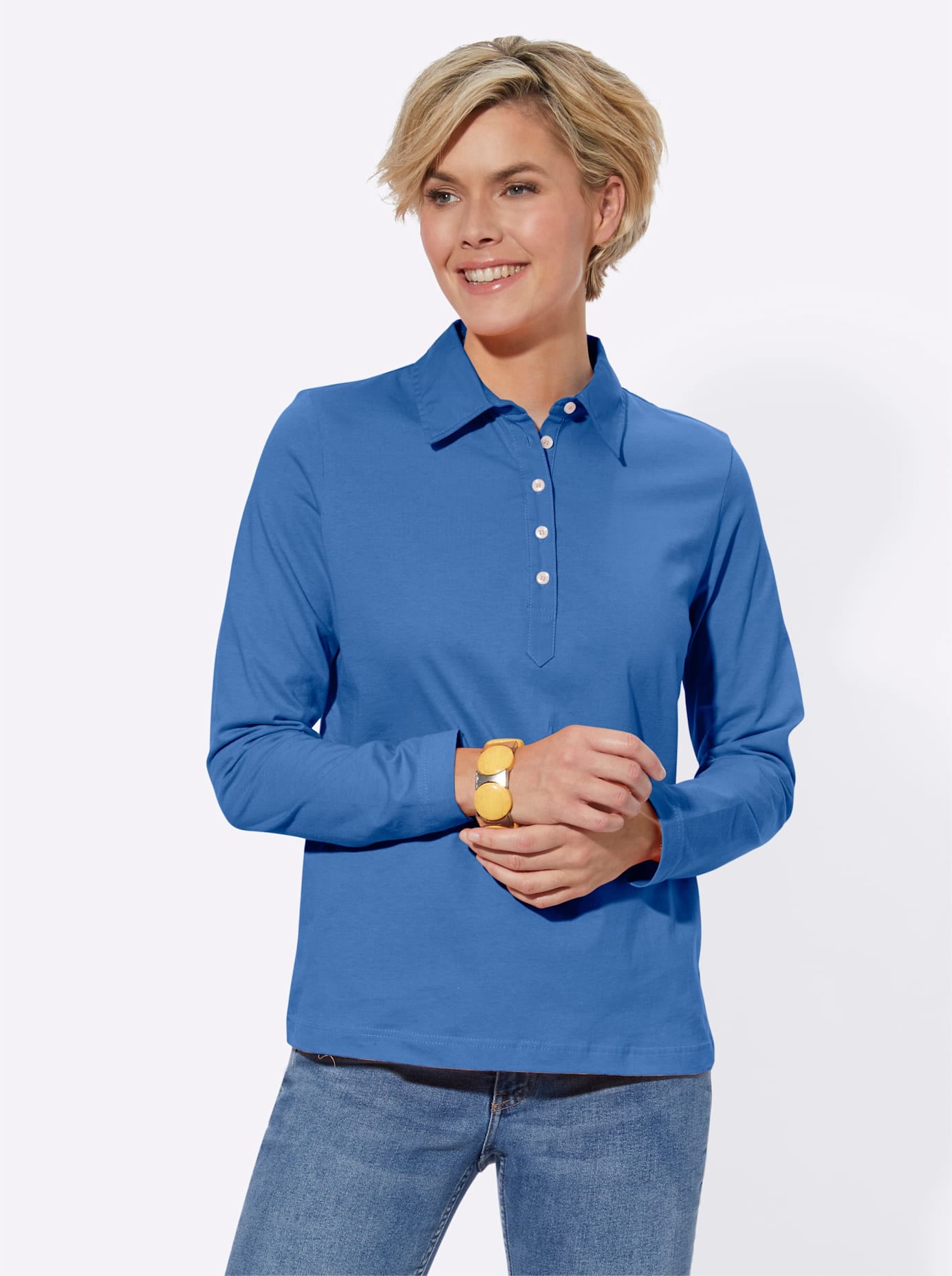 Casual Looks Langarm-Poloshirt »Poloshirt« 1 Stk.