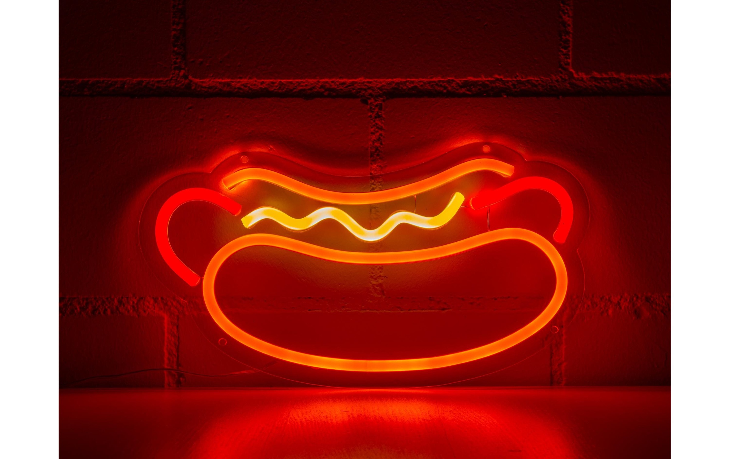 Dekolicht »Vegas Lights Hot Dog 30 x 45428 cm«
