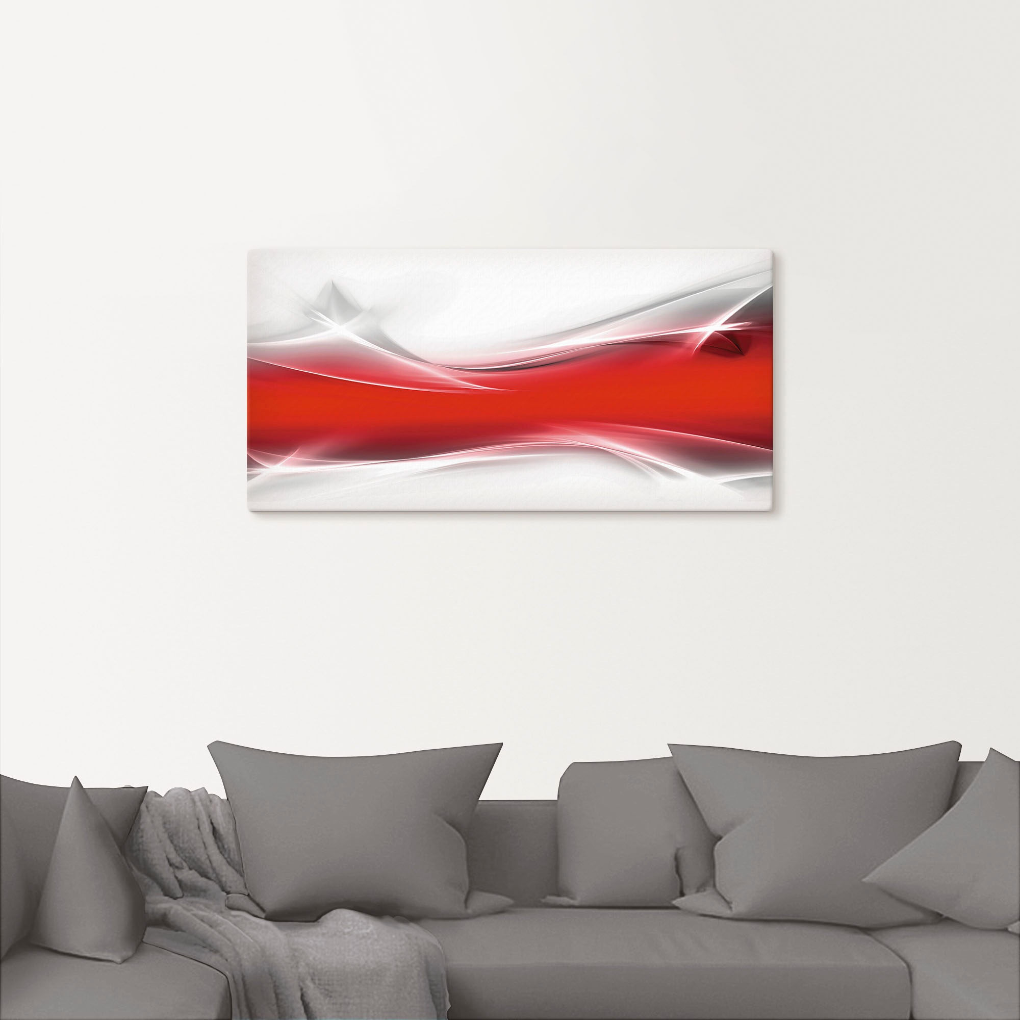 Artland Wandbild »Kreatives Element«, Gegenstandslos, (1 St.), als Leinwandbild, Wandaufkleber in verschied. Grössen