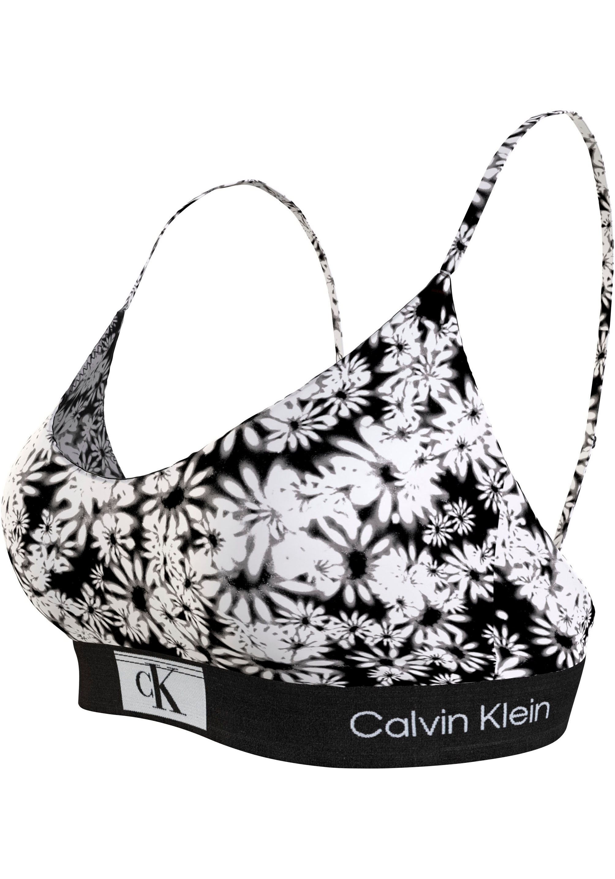 Calvin Klein Underwear Bralette »UNLINED BRALETTE«, mit klassischem CK-Logobund