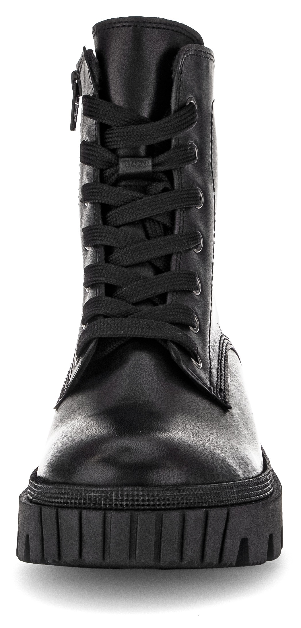 Gabor Schnürboots, Plateau, Schnürstiefelette, Chunky Boots mit Innenreissverschluss