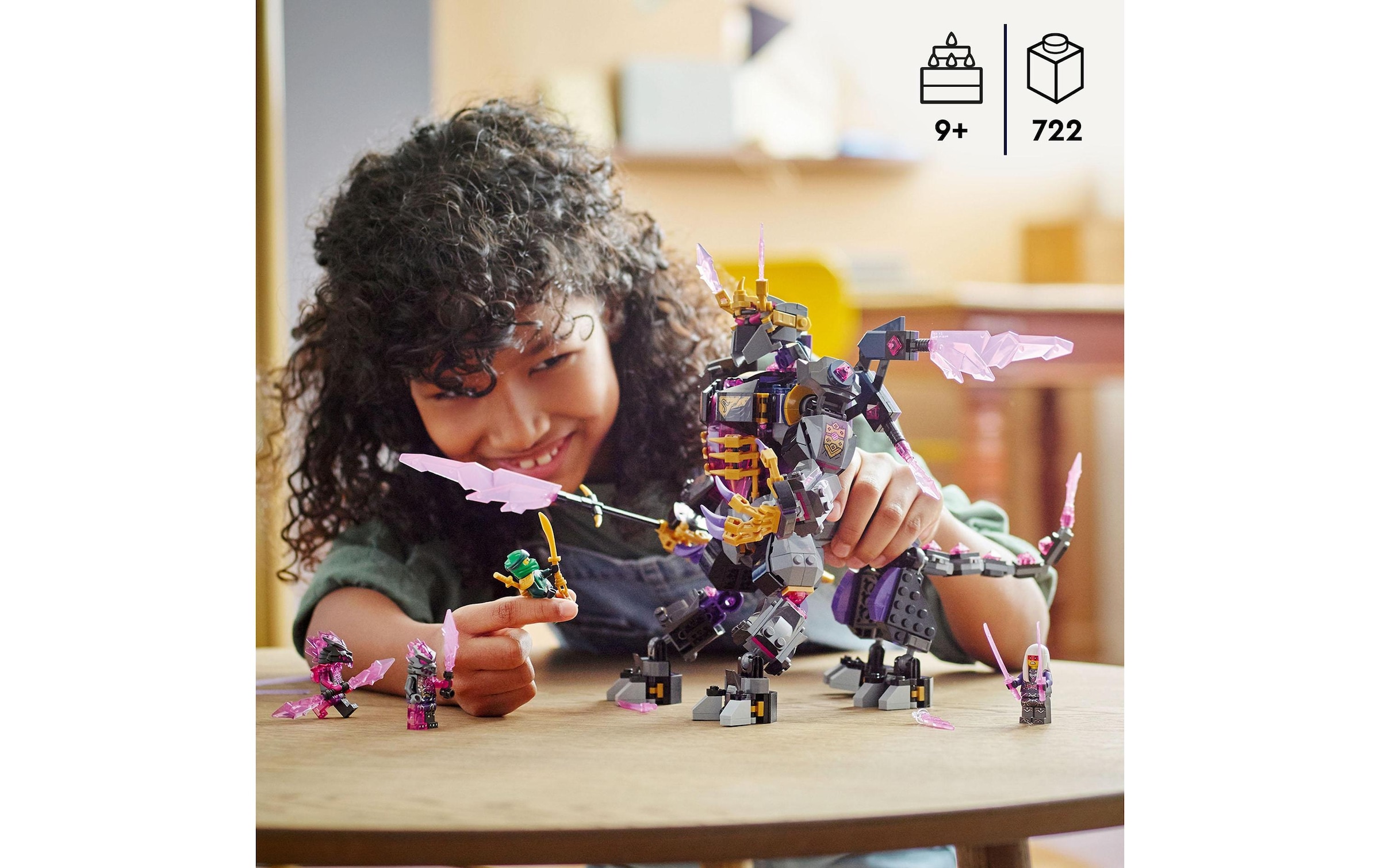 LEGO® Spielbausteine »Der Kristallkönig 717«, (722 St.)