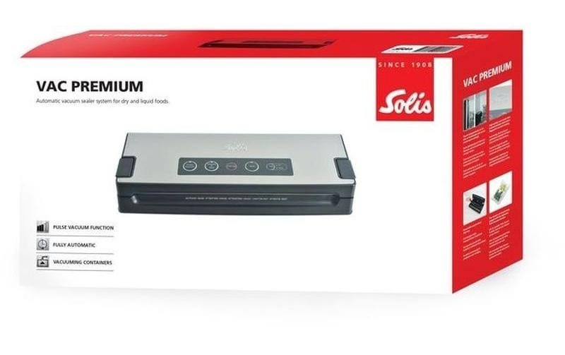 SOLIS OF SWITZERLAND Vakuumierer »Smart Typ 574 Silberfarben/Schwarz«
