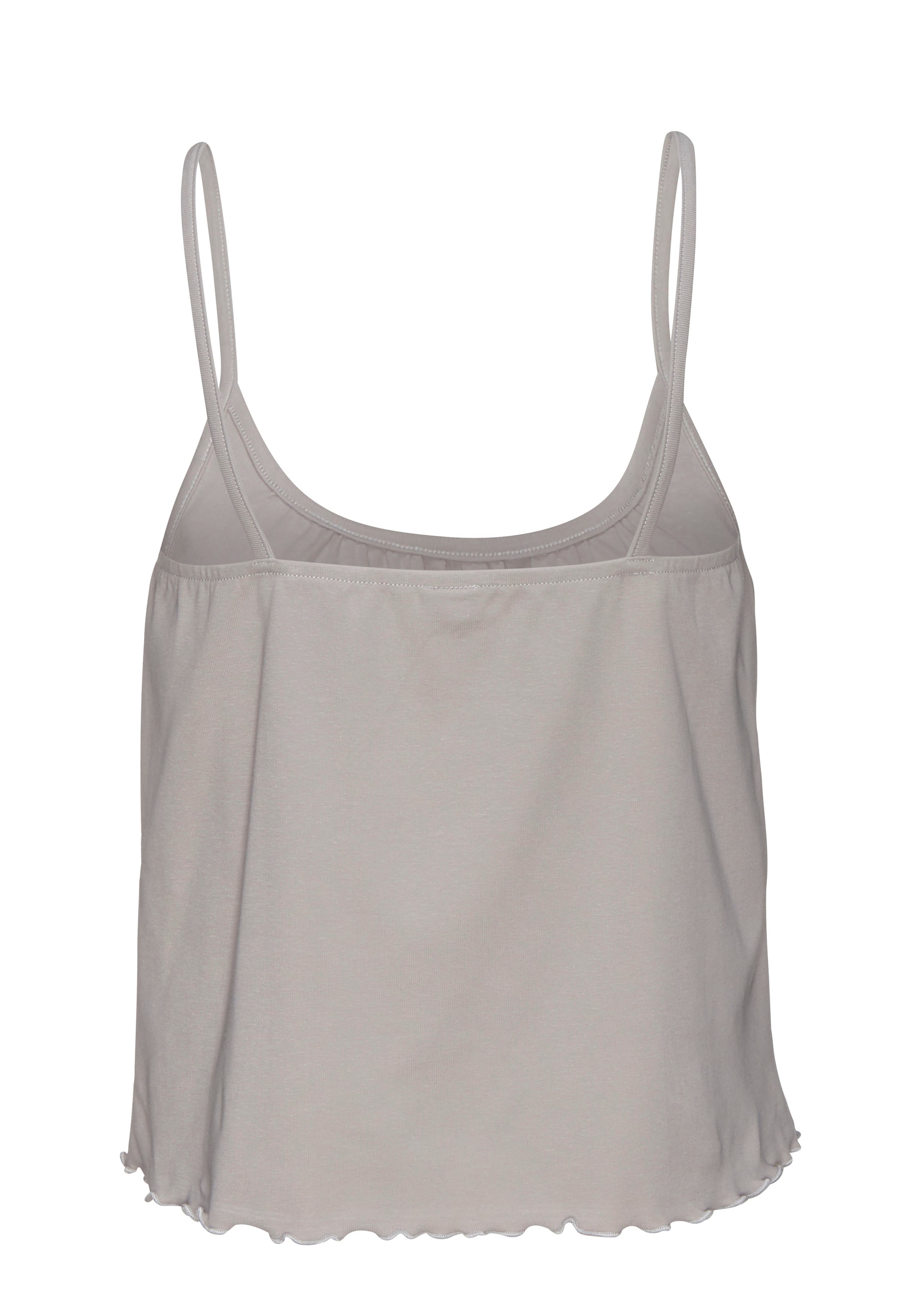 s.Oliver Ripptanktop, mit Babylocksaum